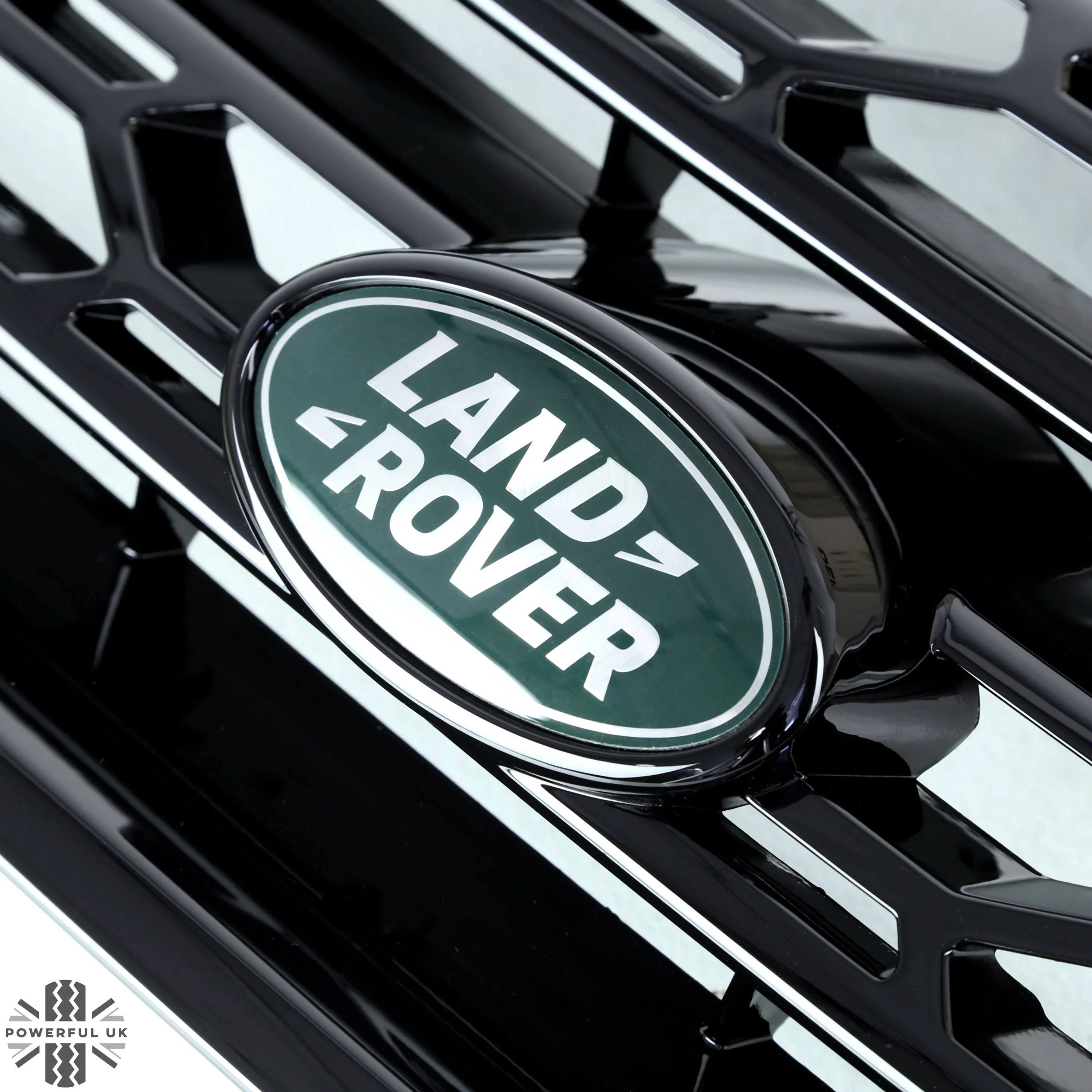 Front Grille for Land Rover Discovery Sport (2014-19) - Genuine - Gloss Black - Image 3