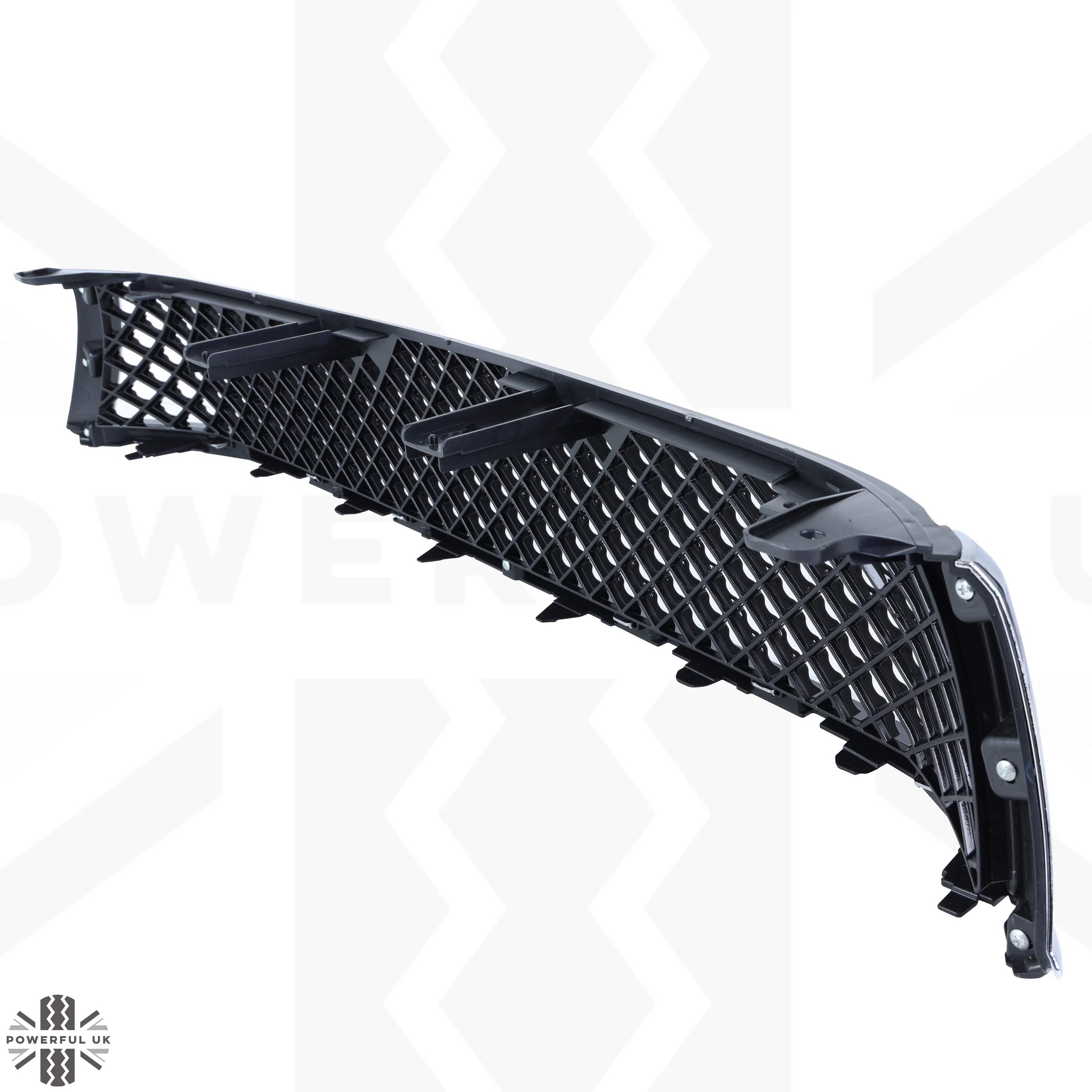 Front Grille - Gloss Black Mesh + Chrome - for Toyota Hilux Mk8 Revo (2016-20) - Image 5