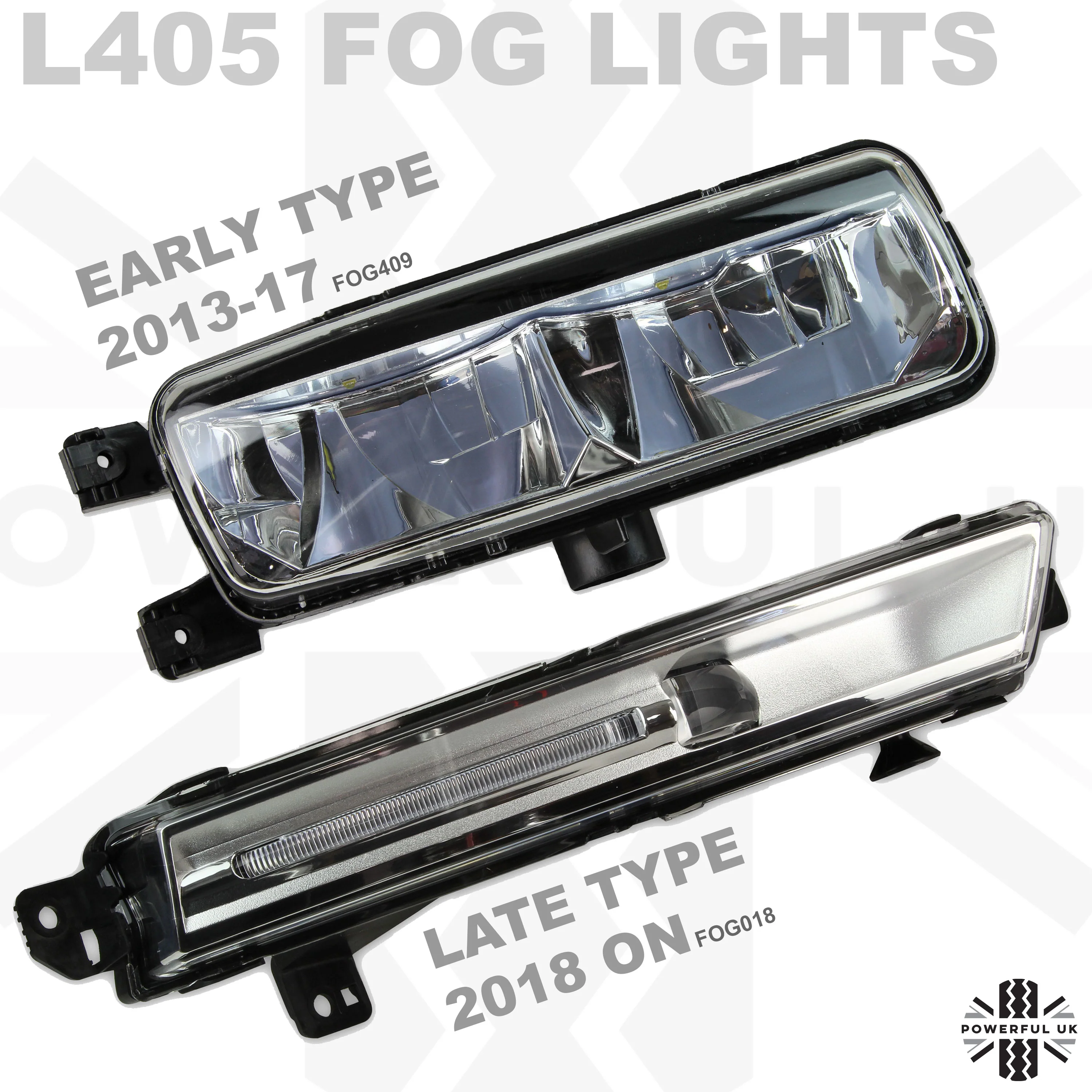 Front LED Fog Light - Black - Range Rover L405 2018 - LH - Image 6