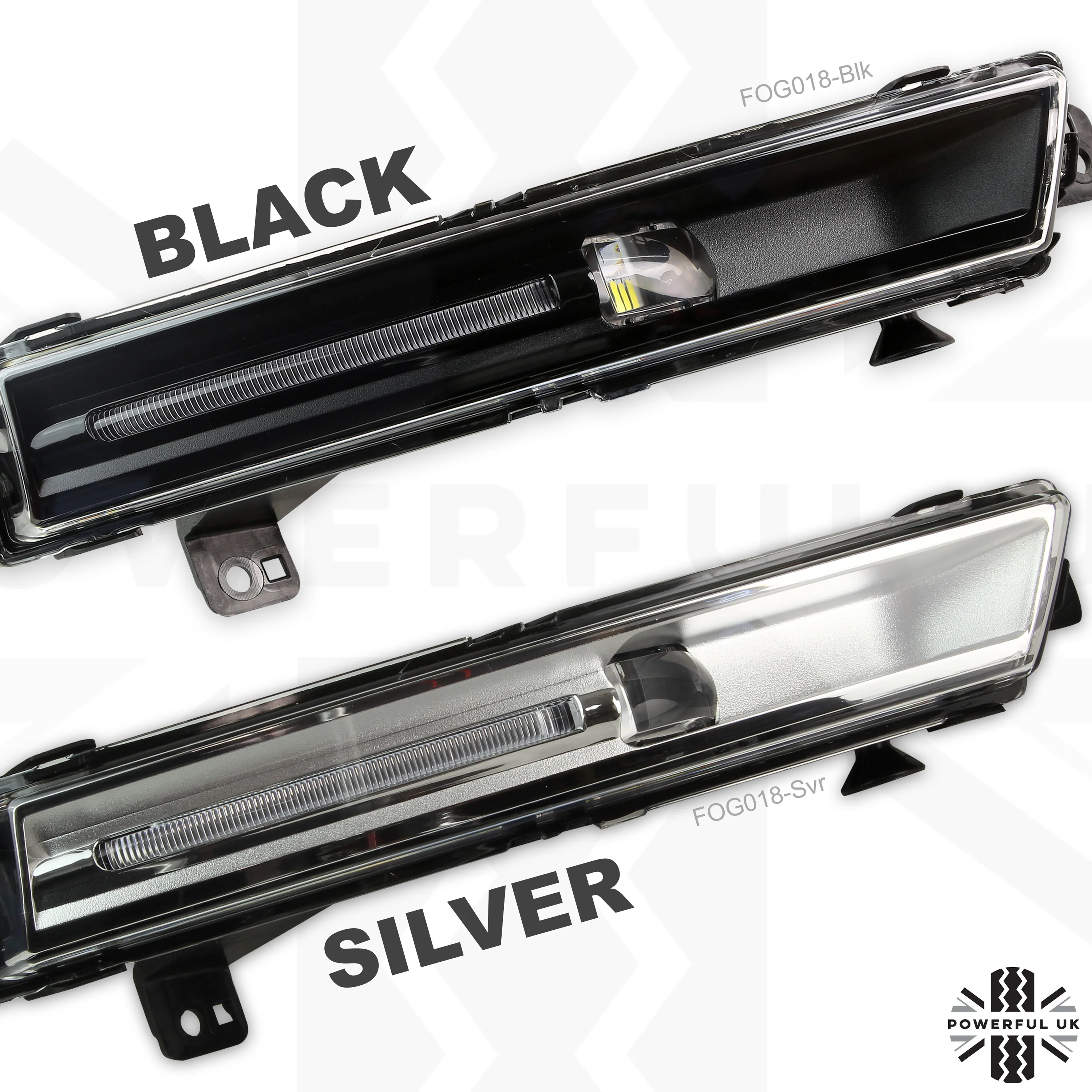 Front LED Fog Light - Silver - Range Rover L405 2018 - PAIR - Image 5