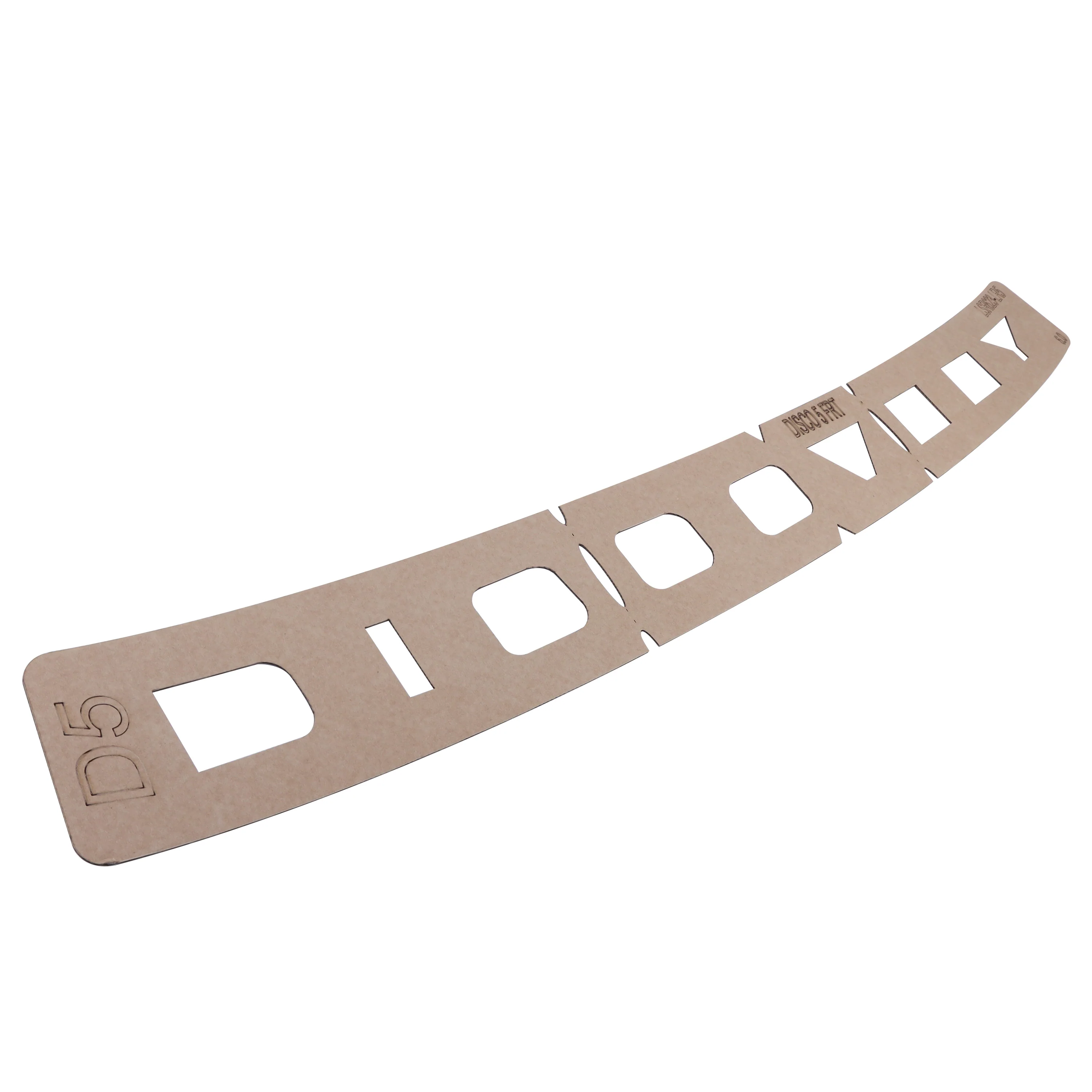 Front Lettering Template for Land Rover Discovery 5 - Image 2