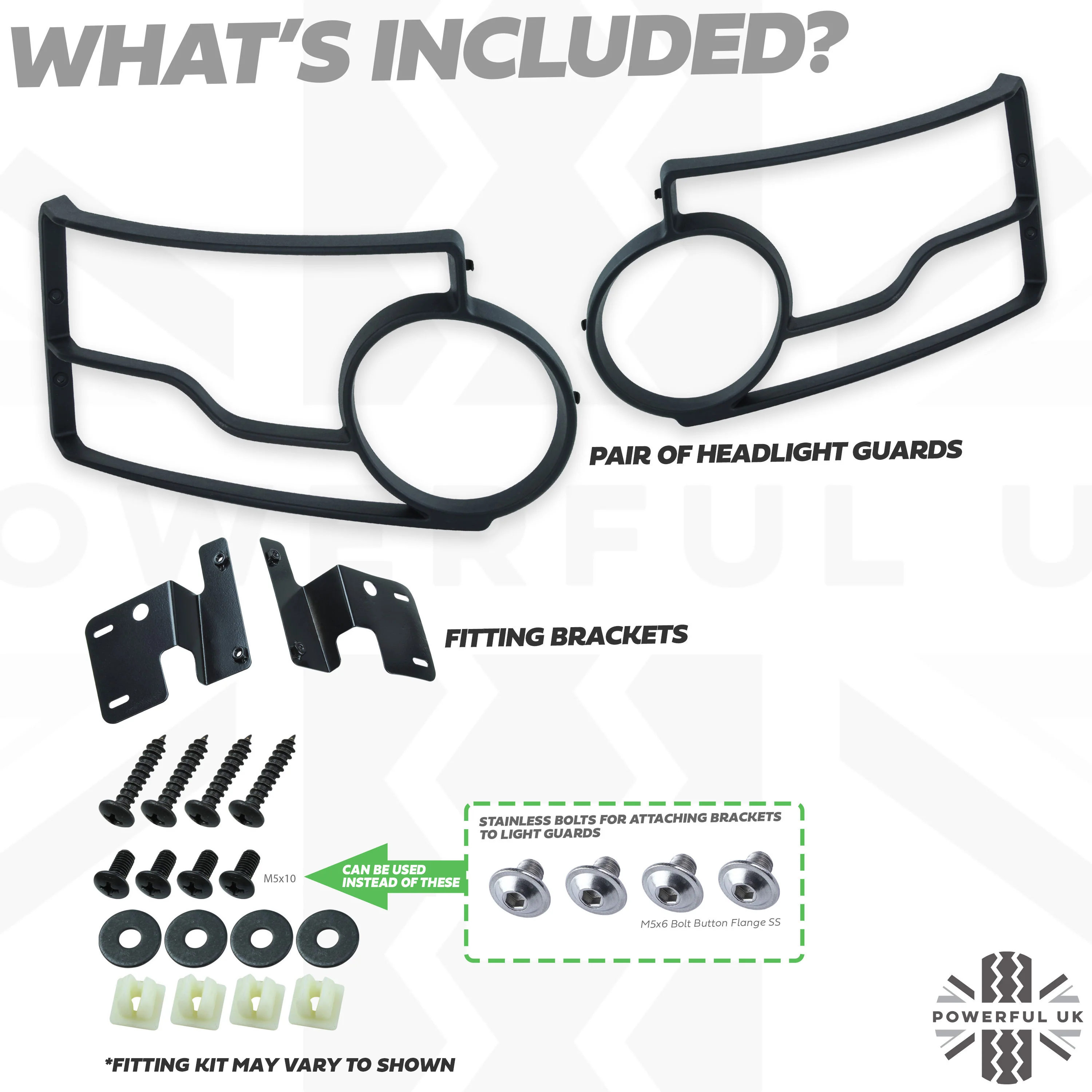 Front Light Guards for Land Rover Discovery 4 2010-13 - Aftermarket - Image 4