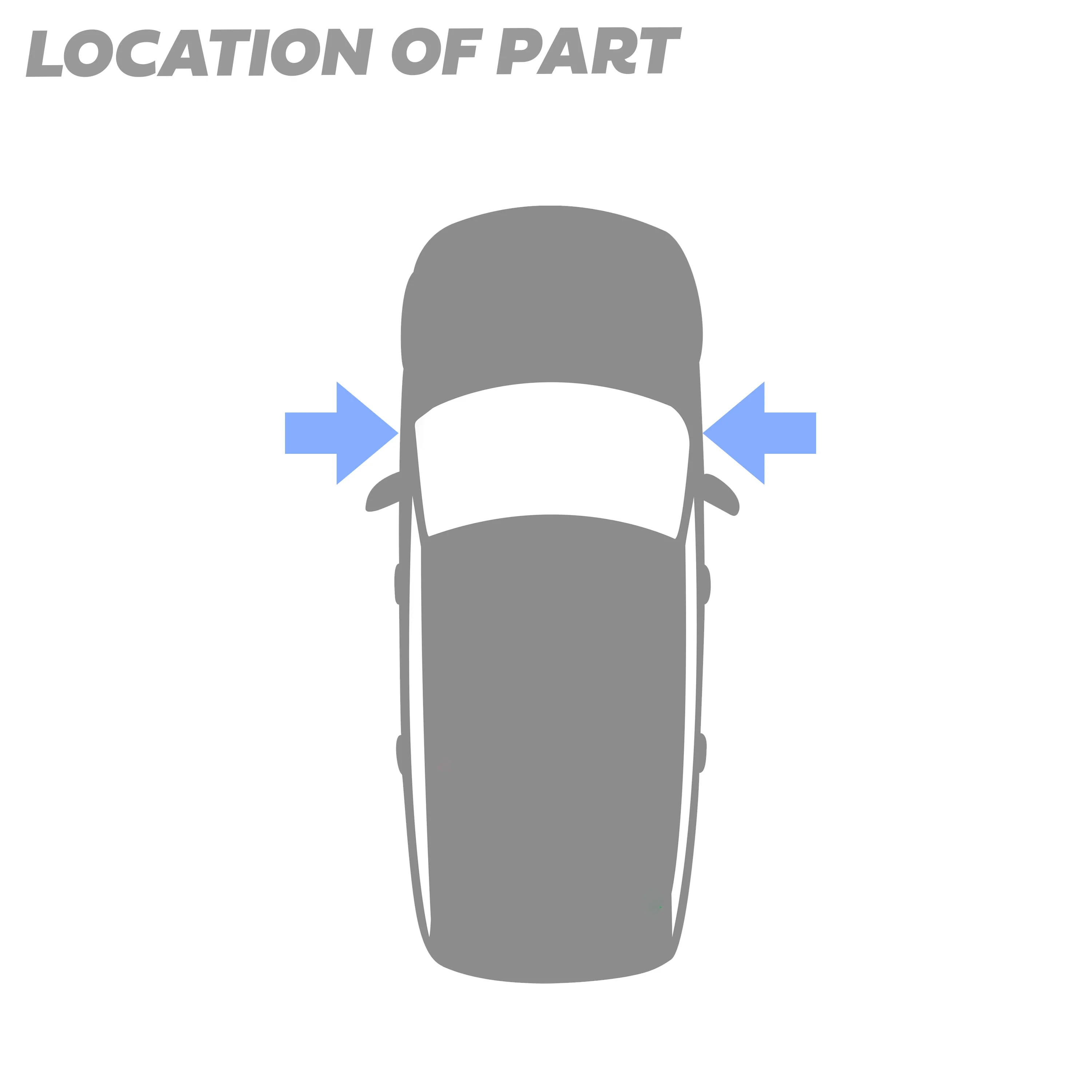 Front Mudflap Kit for Range Rover Evoque 2 L551 - Dynamic - Genuine - Image 2