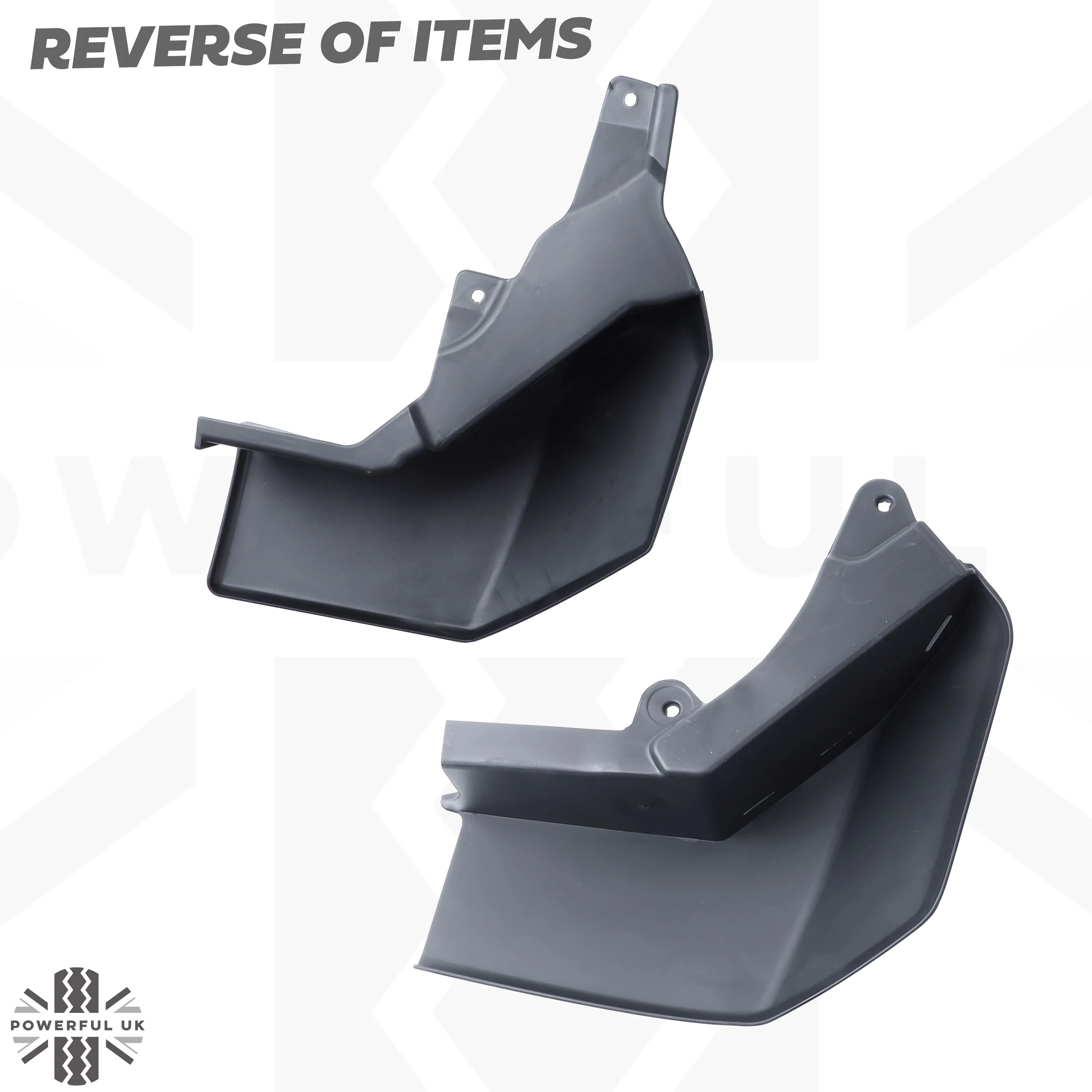 Front & Rear Mudflap Kit for Land Rover Discovery 3/4 - Late Type (2009+) - Image 4