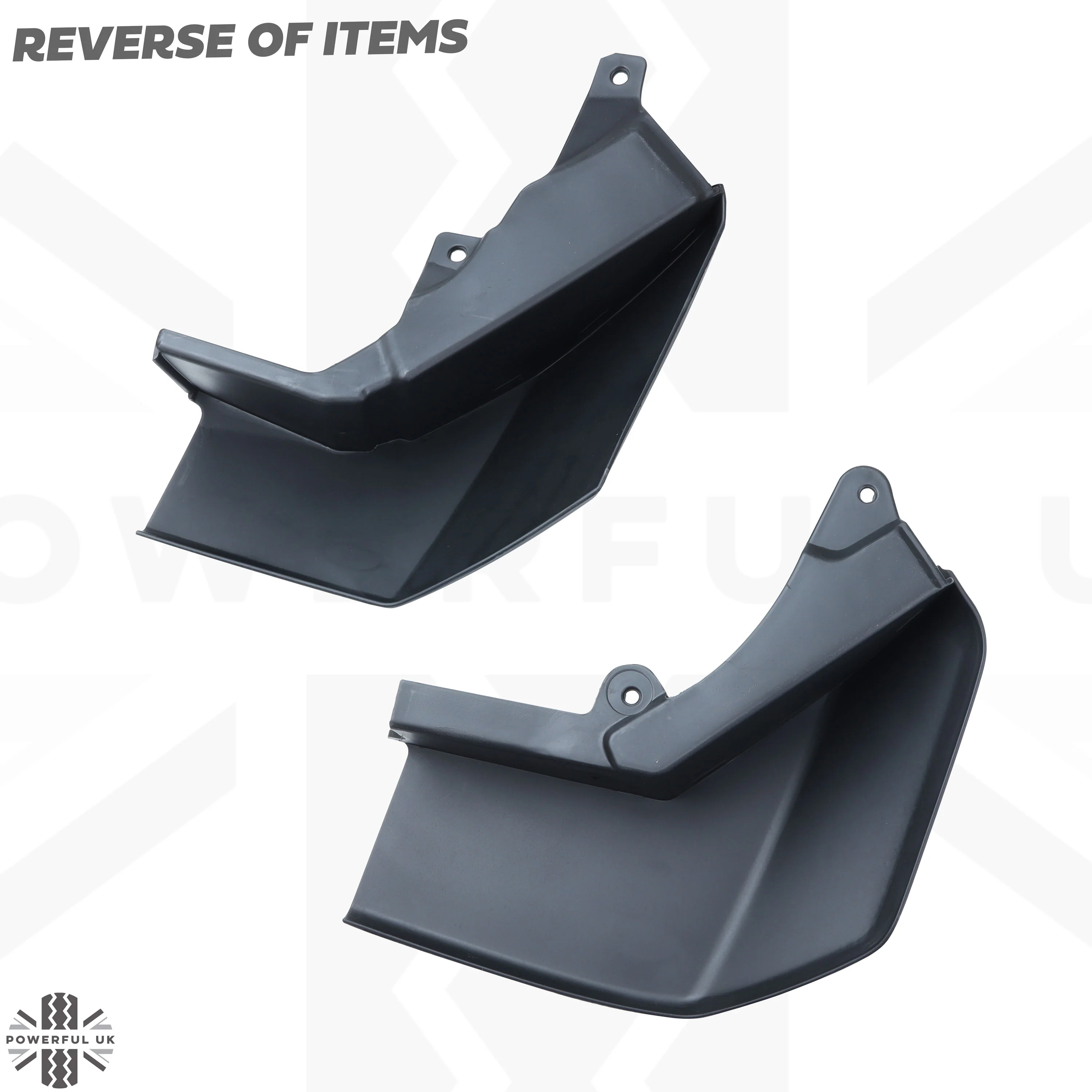 Front & Rear Mudflap Kit for Land Rover Discovery 3 - Early Type (2005-08) - Image 4