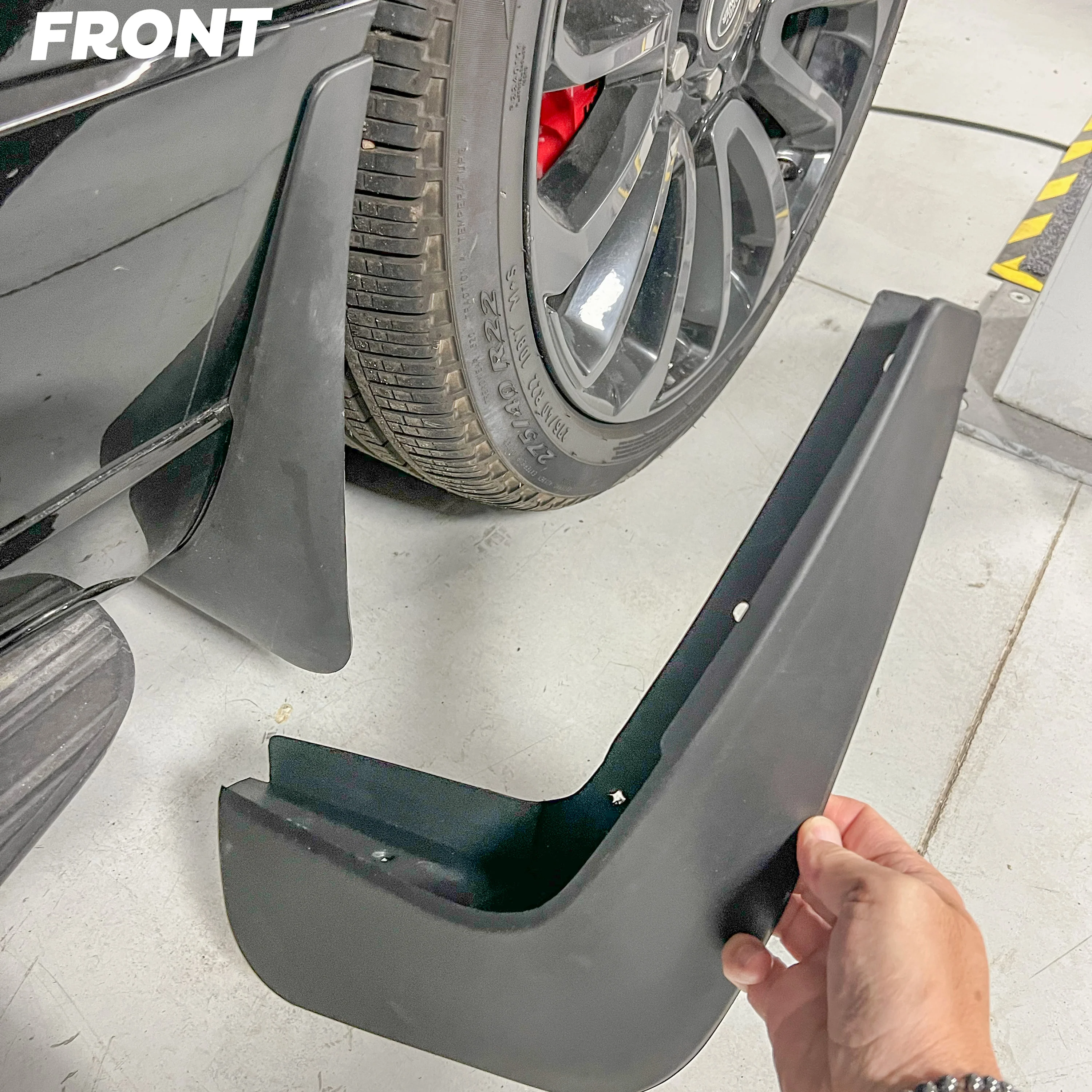 Front + Rear Mudflap Kit for Range Rover L405 (NO side steps) - Image 4