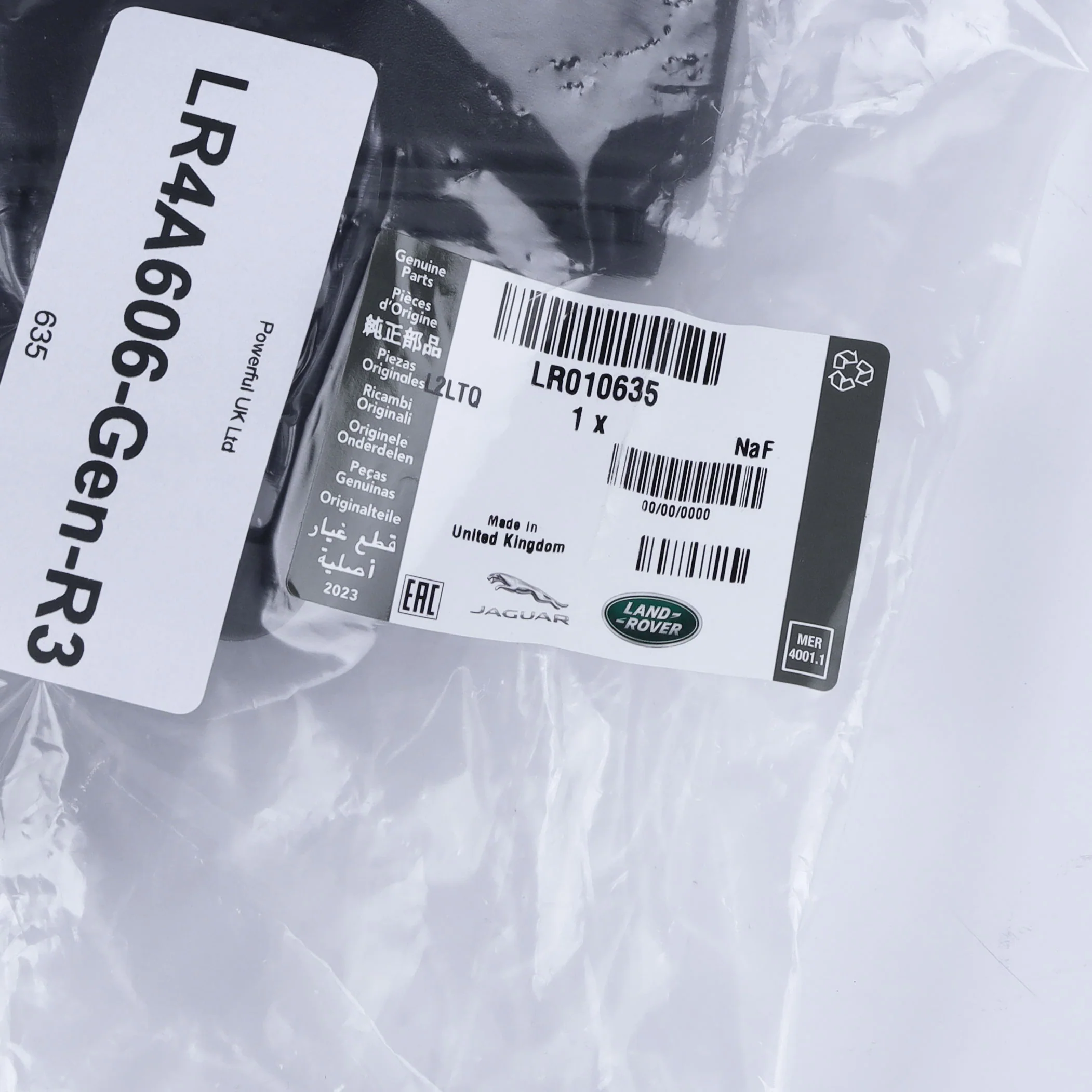 Front Right Wheel Arch End Cap 'Back End' for Land Rover Discovery 4 - Image 3