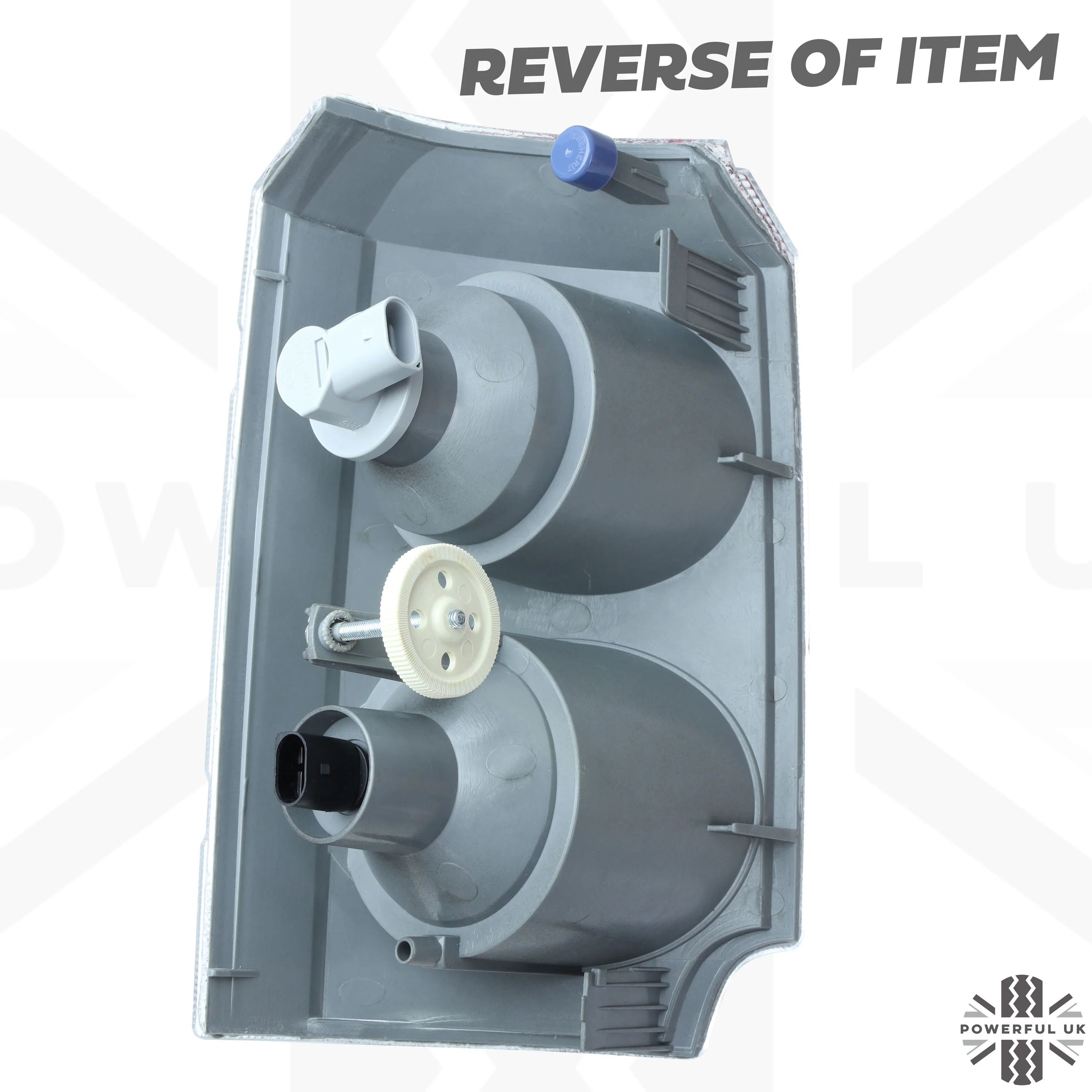 Front Side Light / Indicator Assembly for Range Rover L322 - Clear Indicator/Silver Body - PAIR - Image 4