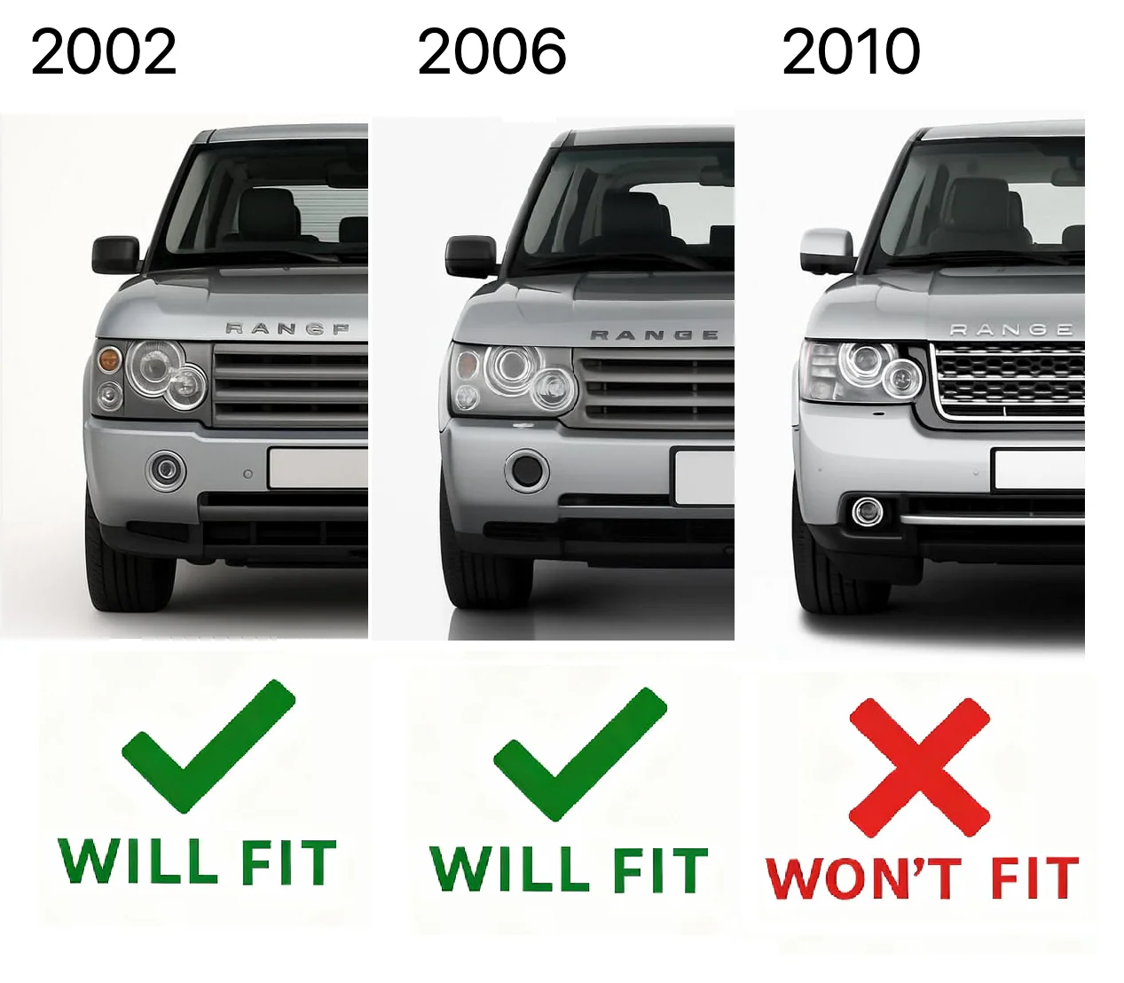 Front Side Light / Indicator Assembly - Genuine - for Range Rover L322 - LH - Image 5