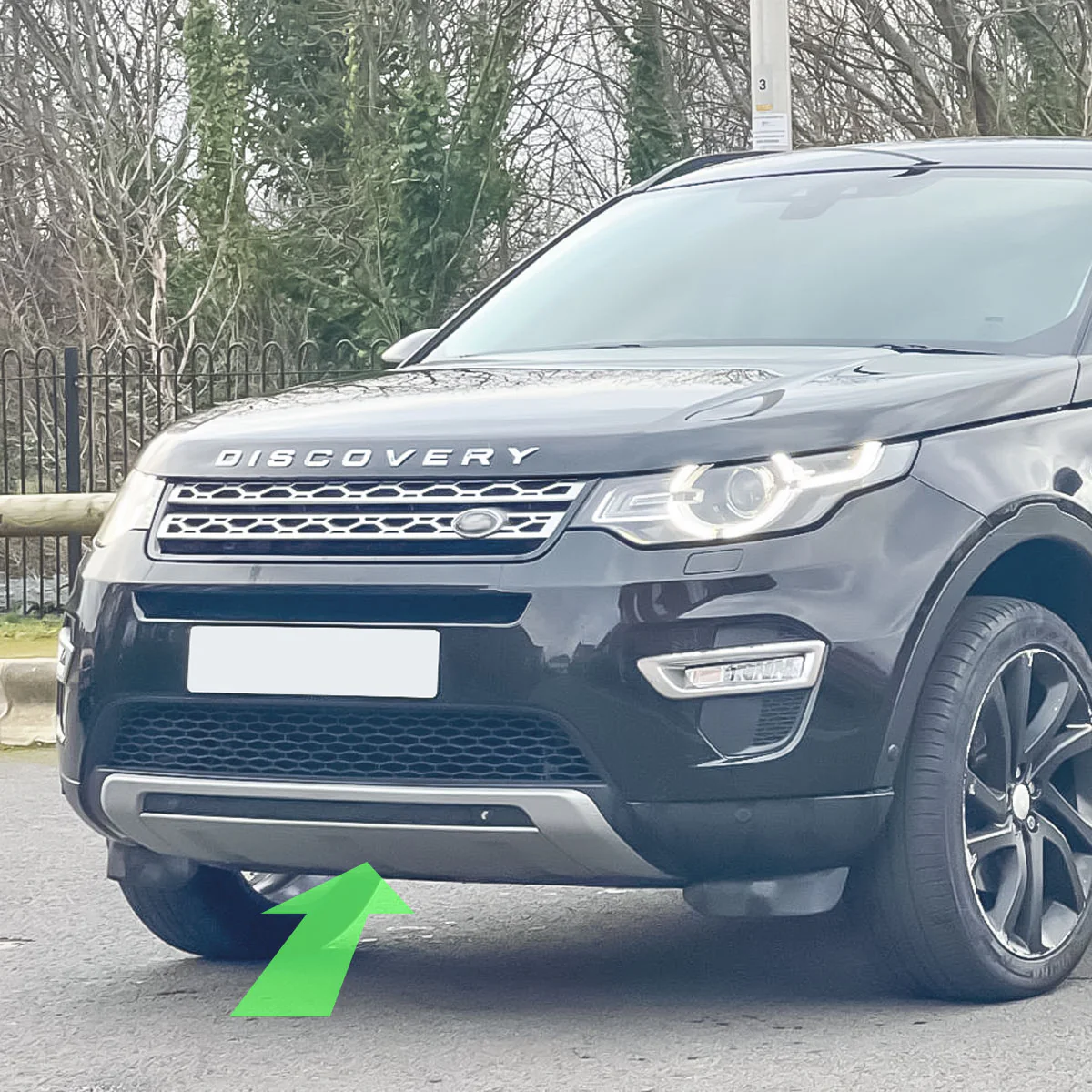 Front Tow Eye Cover for Land Rover Discovery Sport 2015-19 Standard Bumper - Anthracite - Image 2