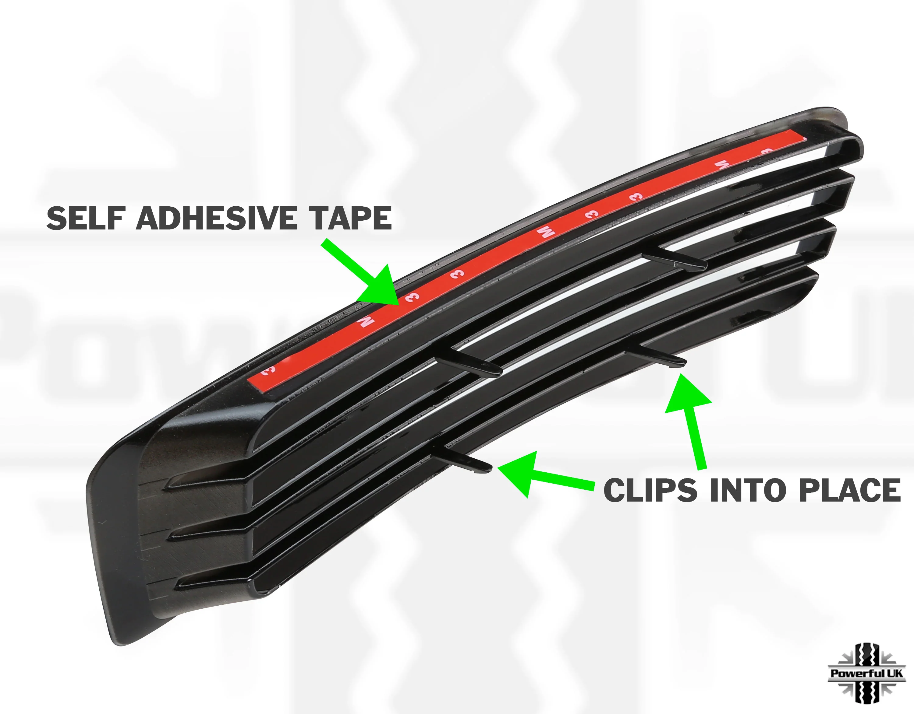 Front Vents - Gloss Black for Range Rover L405 - Image 3