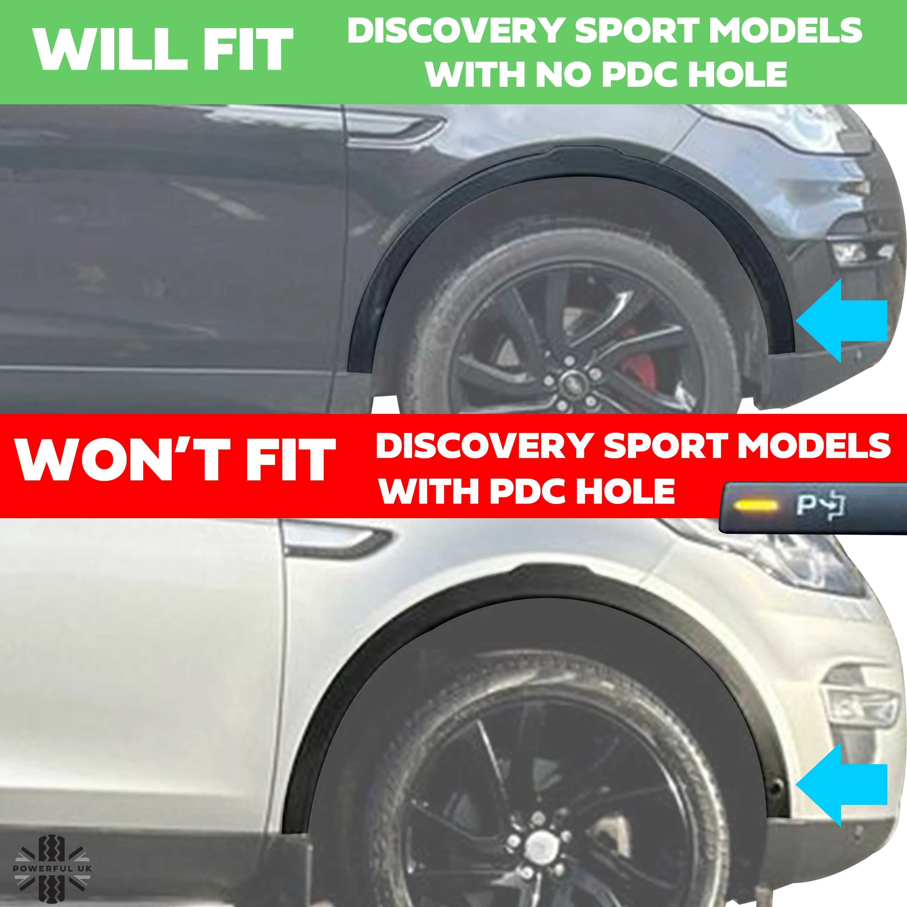Front Wheel Arch Trim (NO PDC hole) for Land Rover Discovery Sport (2015-19) - Left - Image 8