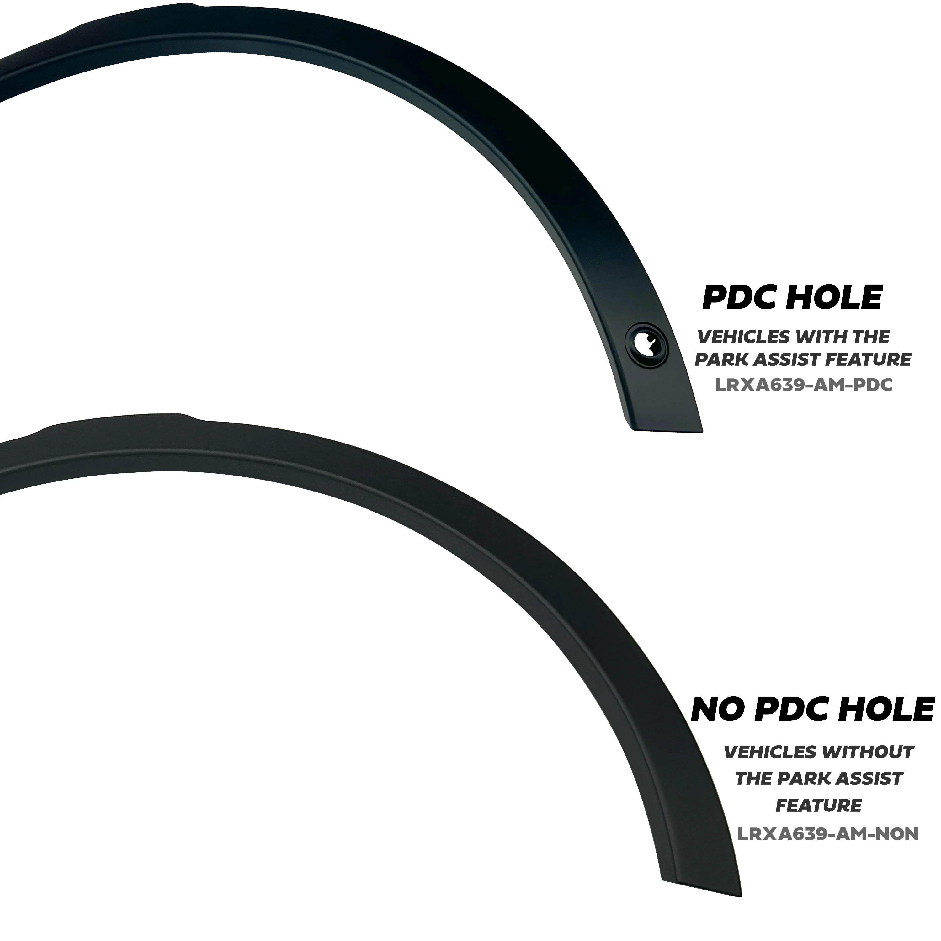 Front Wheel Arch Trim (with PDC hole) for Land Rover Discovery Sport (2015-19) - Left - Image 5