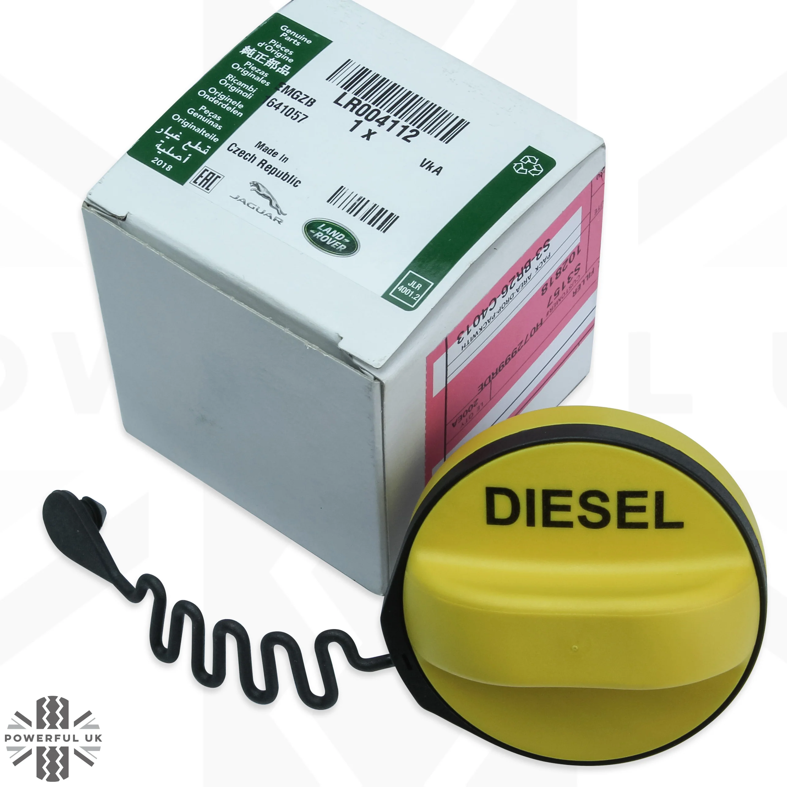Fuel Filler Cap - DIESEL Type 1 - Genuine - for Land Rover Freelander 2 2007-10 - Image 3
