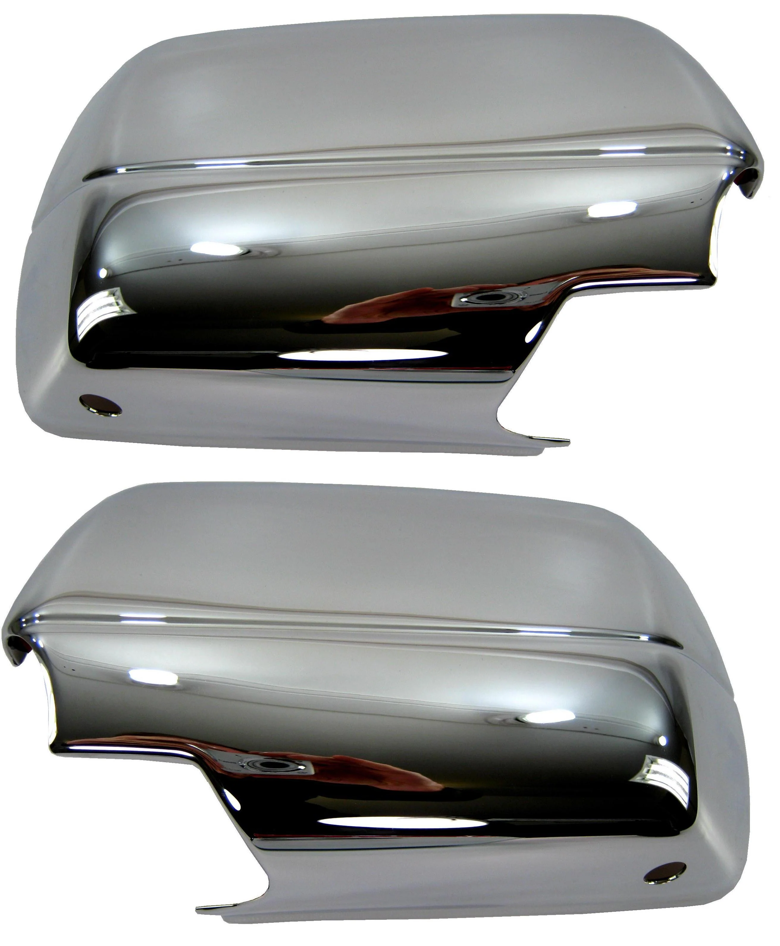 Full Mirror Covers for Range Rover L322 (02- 05 Mirrors) - Chrome - Image 3