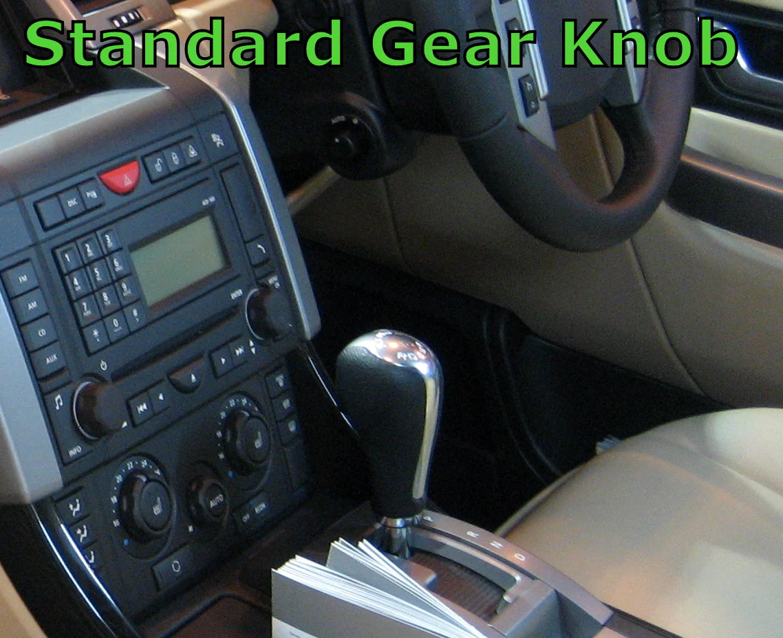 Gear Knob - Walnut + Chrome Insert for Range Rover Sport - Image 3