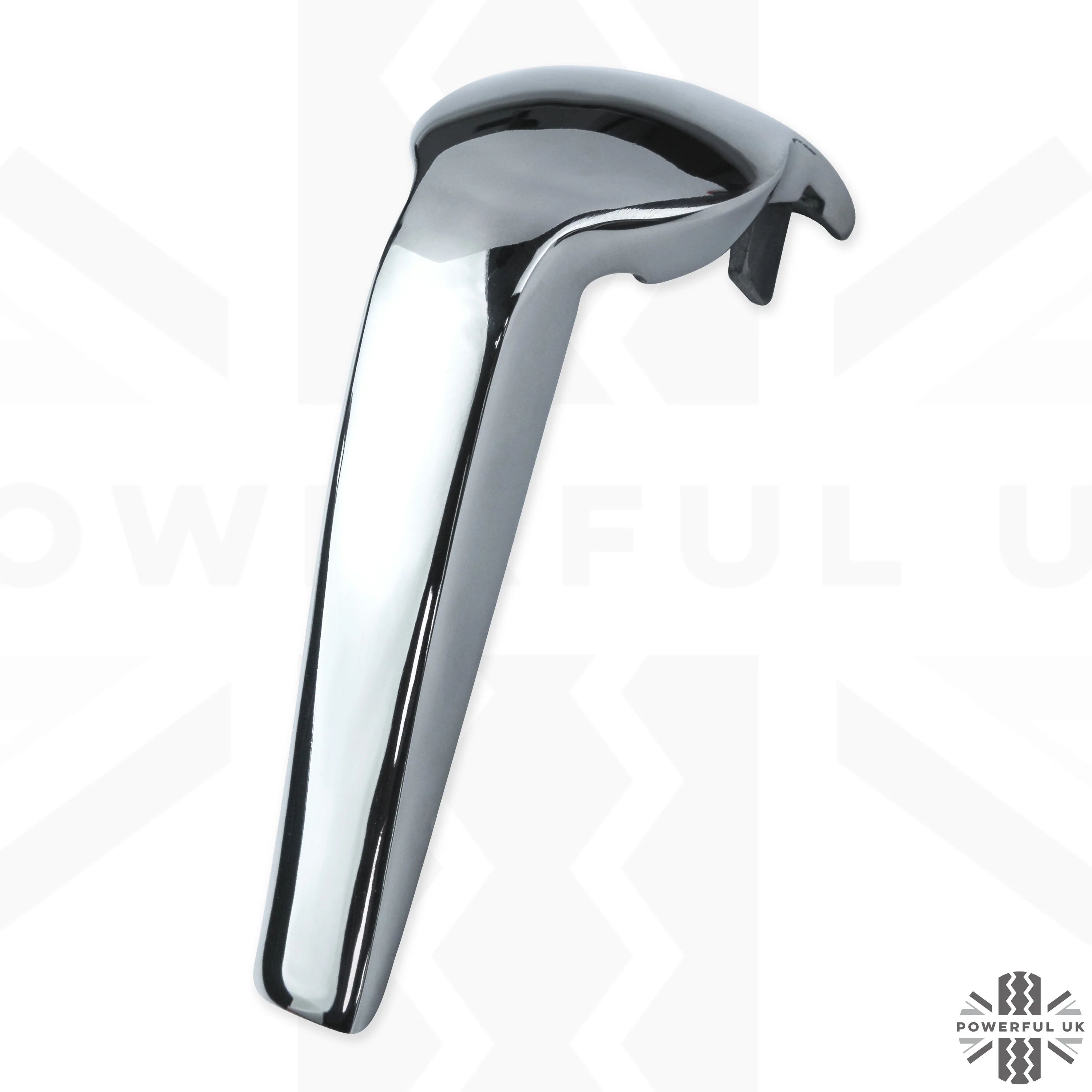 Gear Lever with Stainless Steel Insert for Range Rover L322 - Polished Stainless