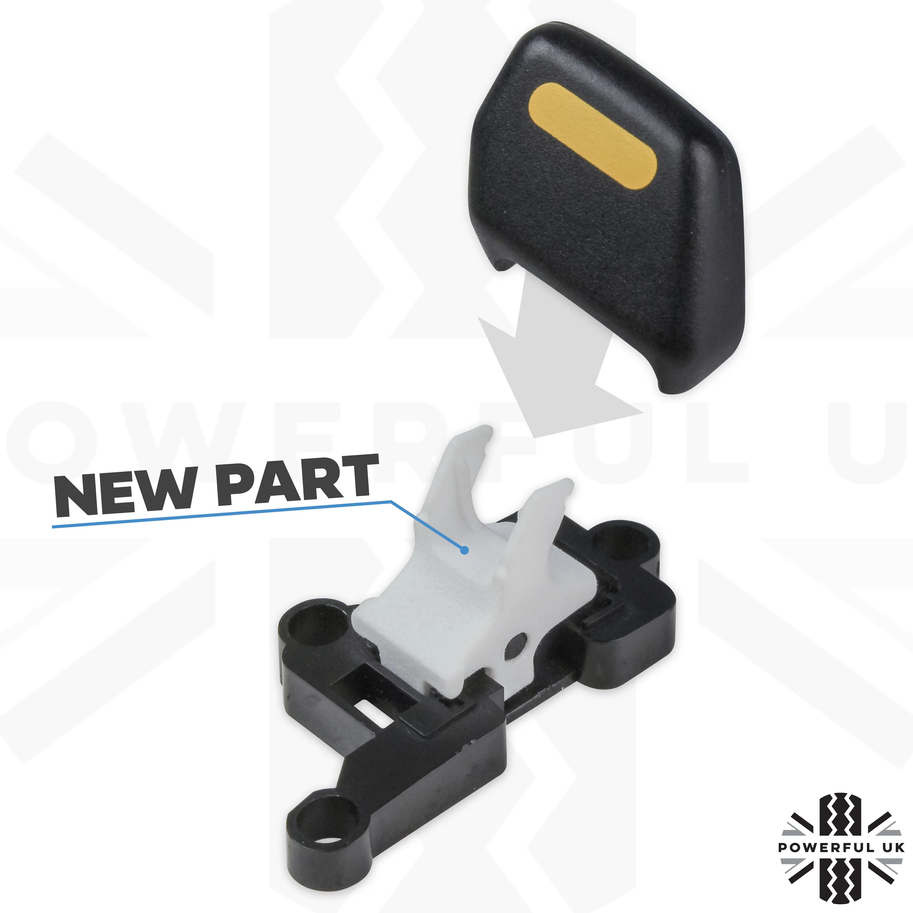 Gear Mode Switch - Repair & Refurb Kit - Black - for Range Rover L322 2002-06 - Image 3
