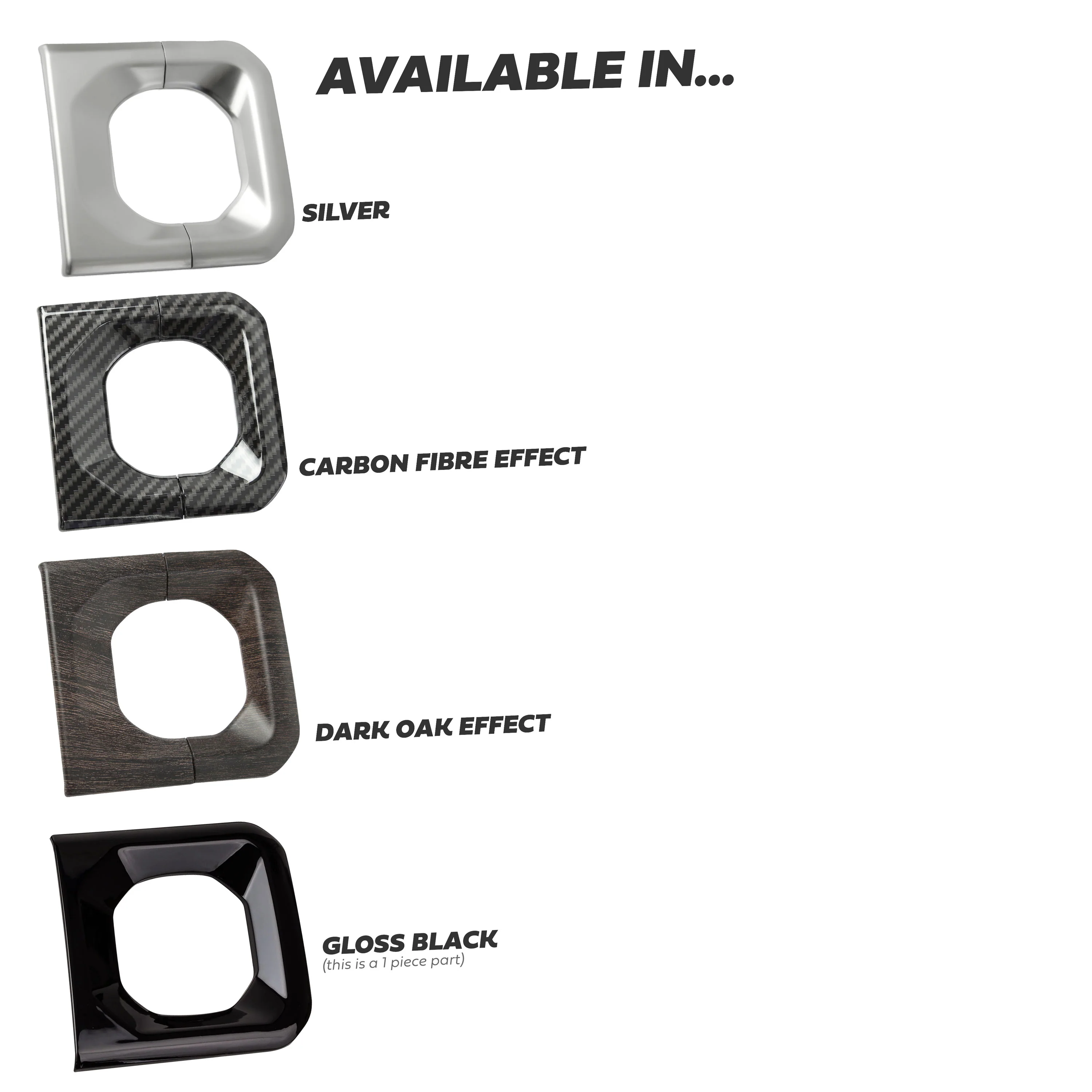 Gear Selector Surround Trim - Oak Wood - for Land Rover Defender L663 - Image 8