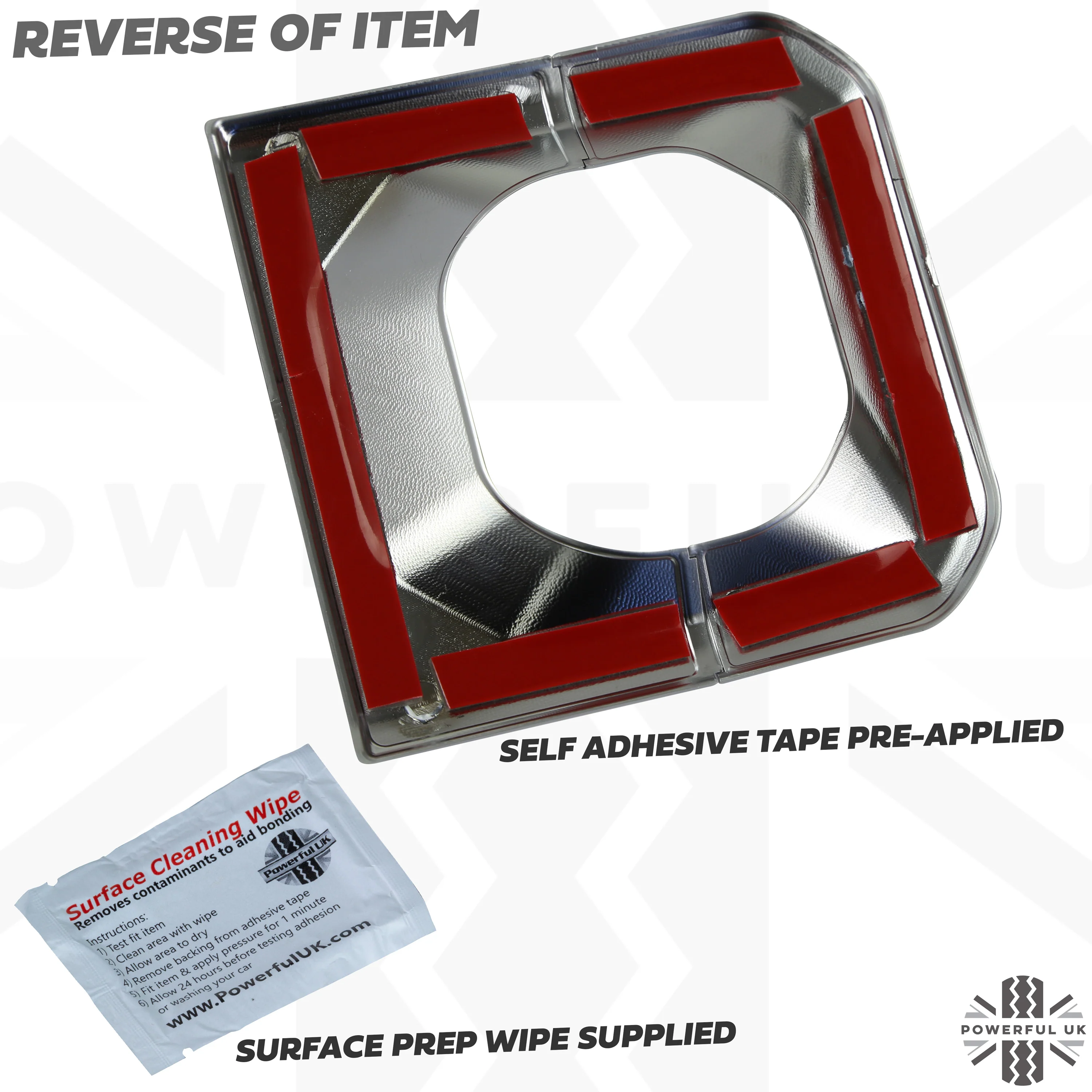 Gear Selector Surround Trim - Silver - for Land Rover Defender L663 - Image 7