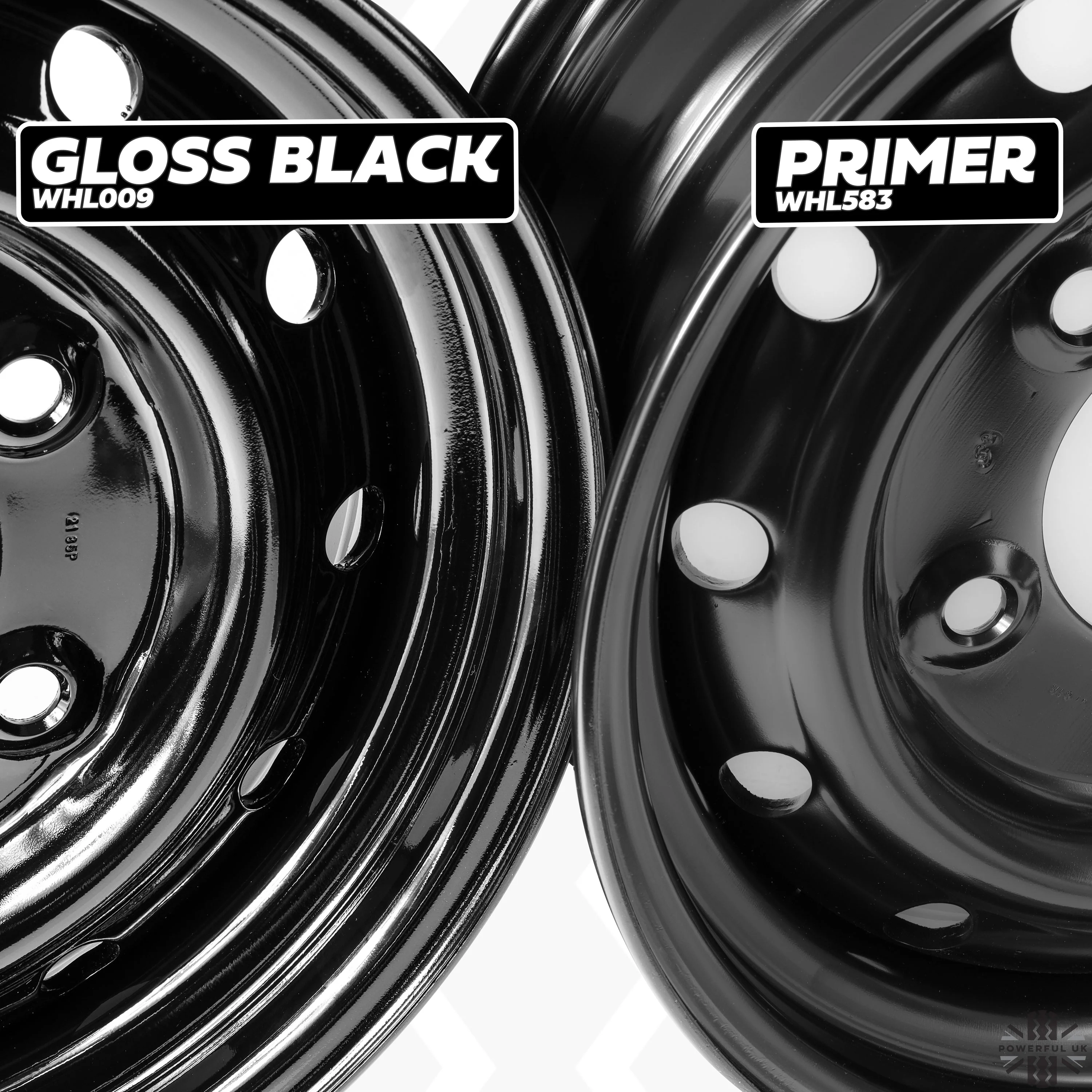 Genuine 16" Steel Wheel - Primer - for Classic Land Rover Defender Heritage - Image 12