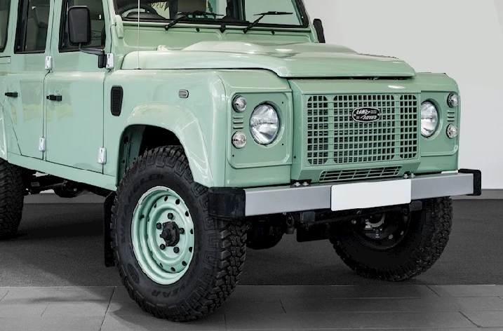 Genuine 16" Steel Wheels - Primer - Set of 5 for Classic Land Rover Defender Heritage - Image 7