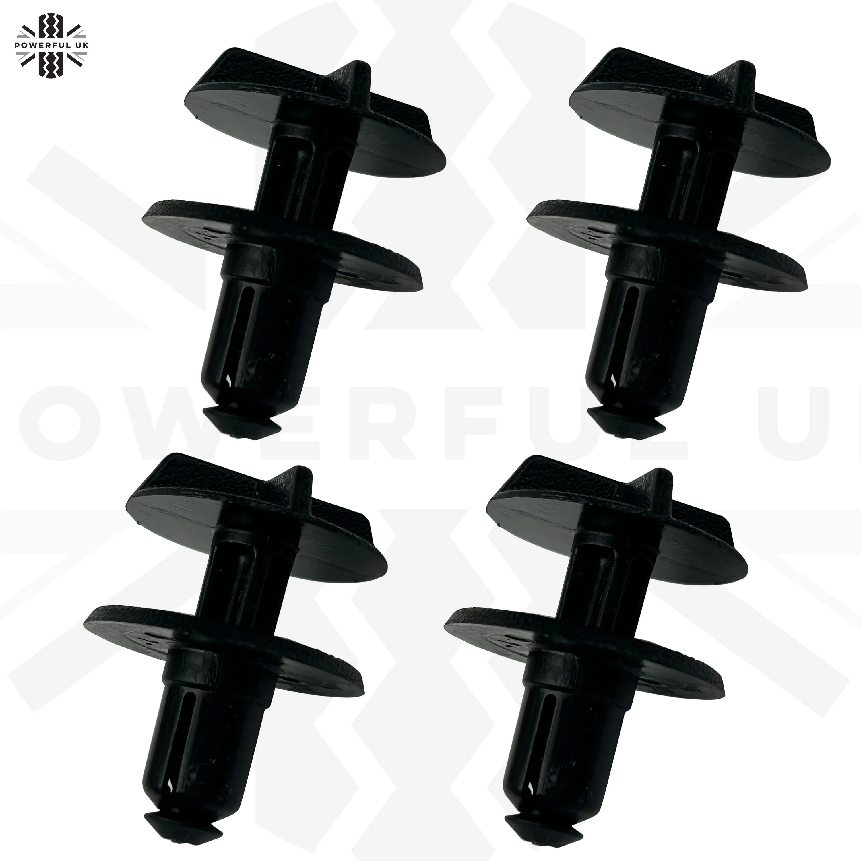 Genuine 4pc Clips for the Battery Cover on the Range Rover Evoque 1 - Image 3