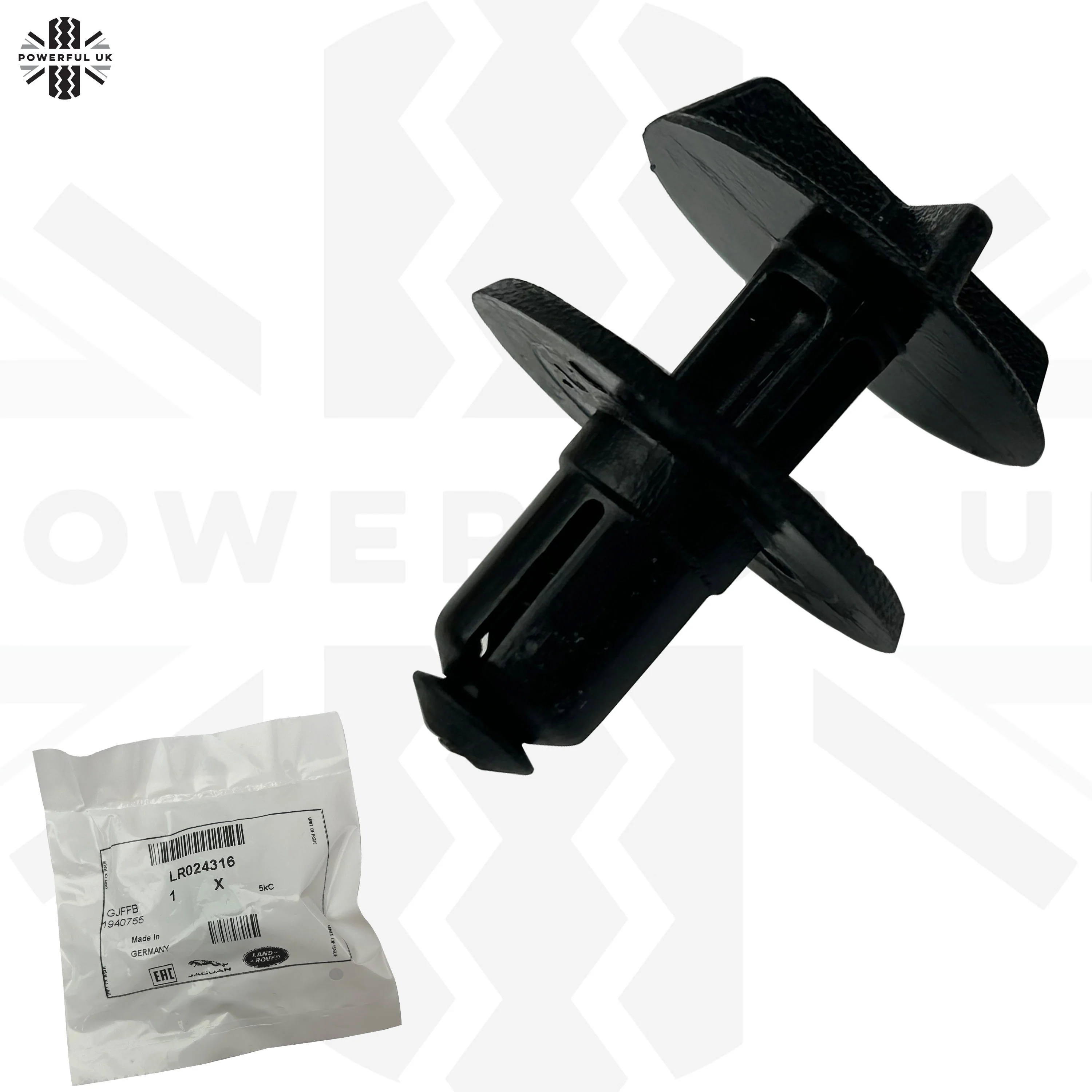Genuine 7pc Clips for the Battery Cover on the Range Rover Evoque 2 2019+ - Image 3