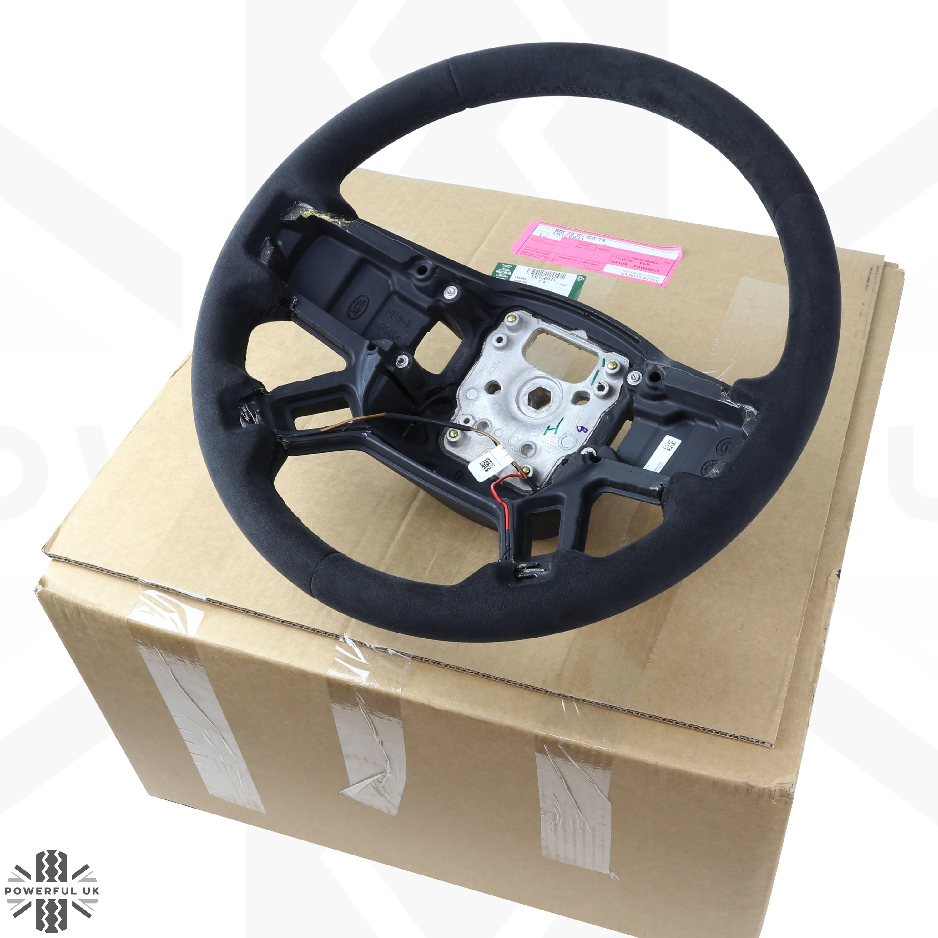 Genuine Alcantara Steering Wheel for Land Rover Defender L663 - Image 8