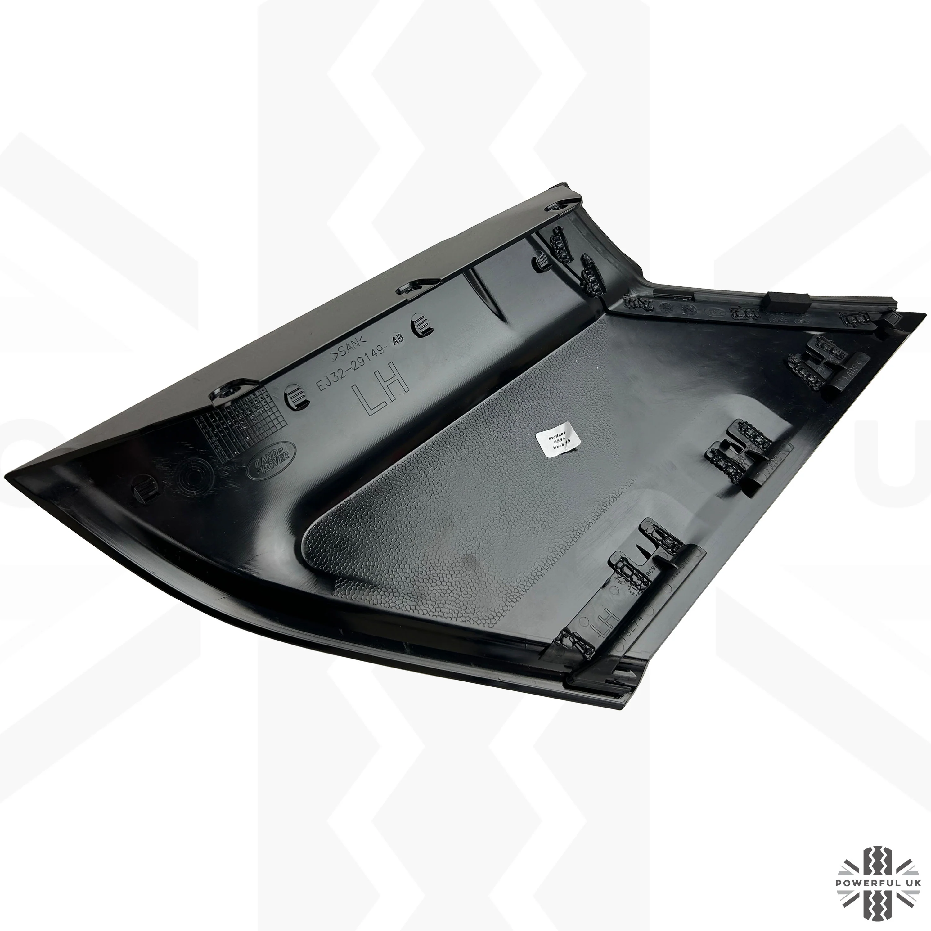 Genuine Black Left D/E Pillar Trim with moulding for Range Rover Evoque (5 Door) - Image 4