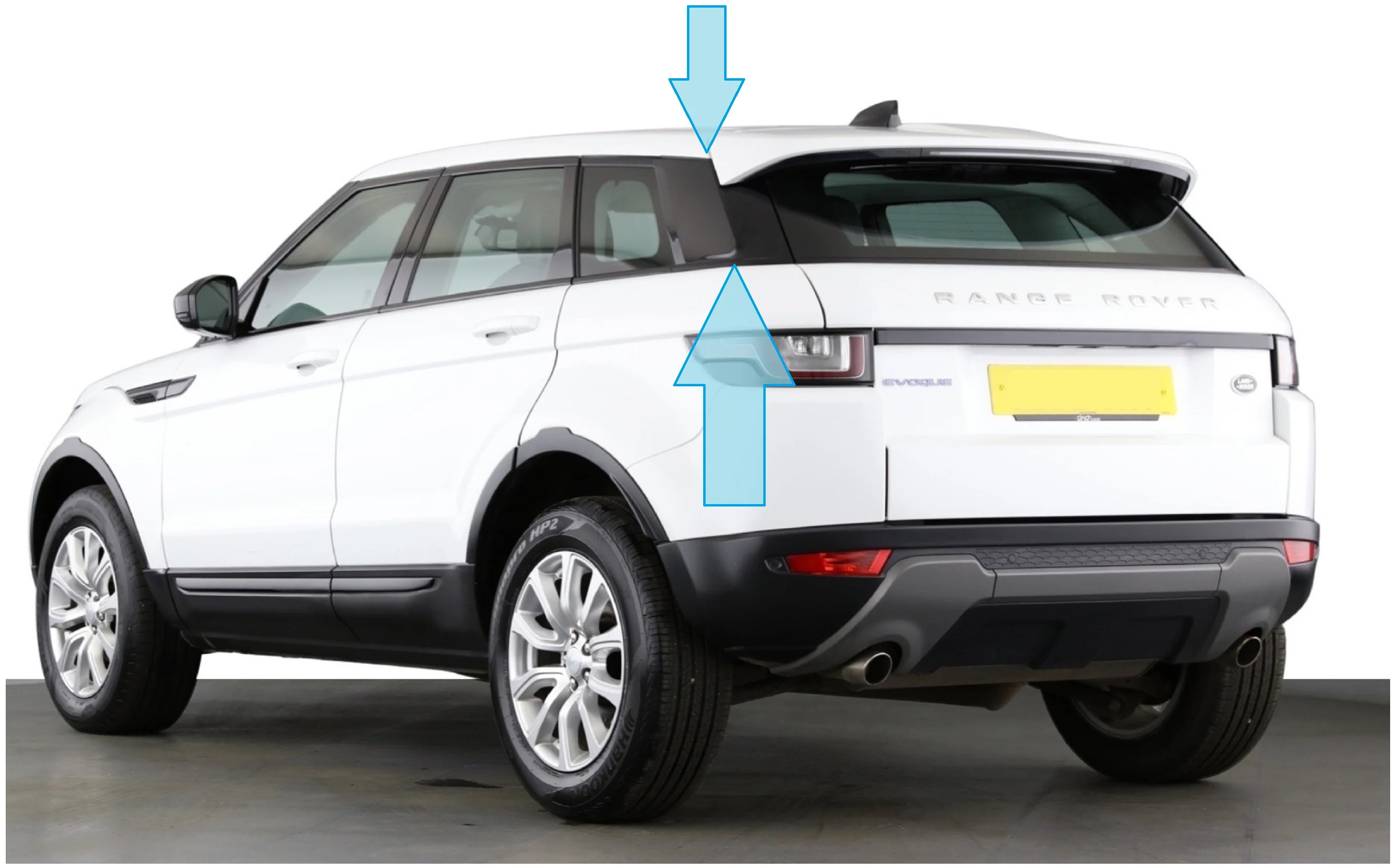 Genuine Black Left D Pillar Cover for Range Rover Evoque 5 Door - Image 6
