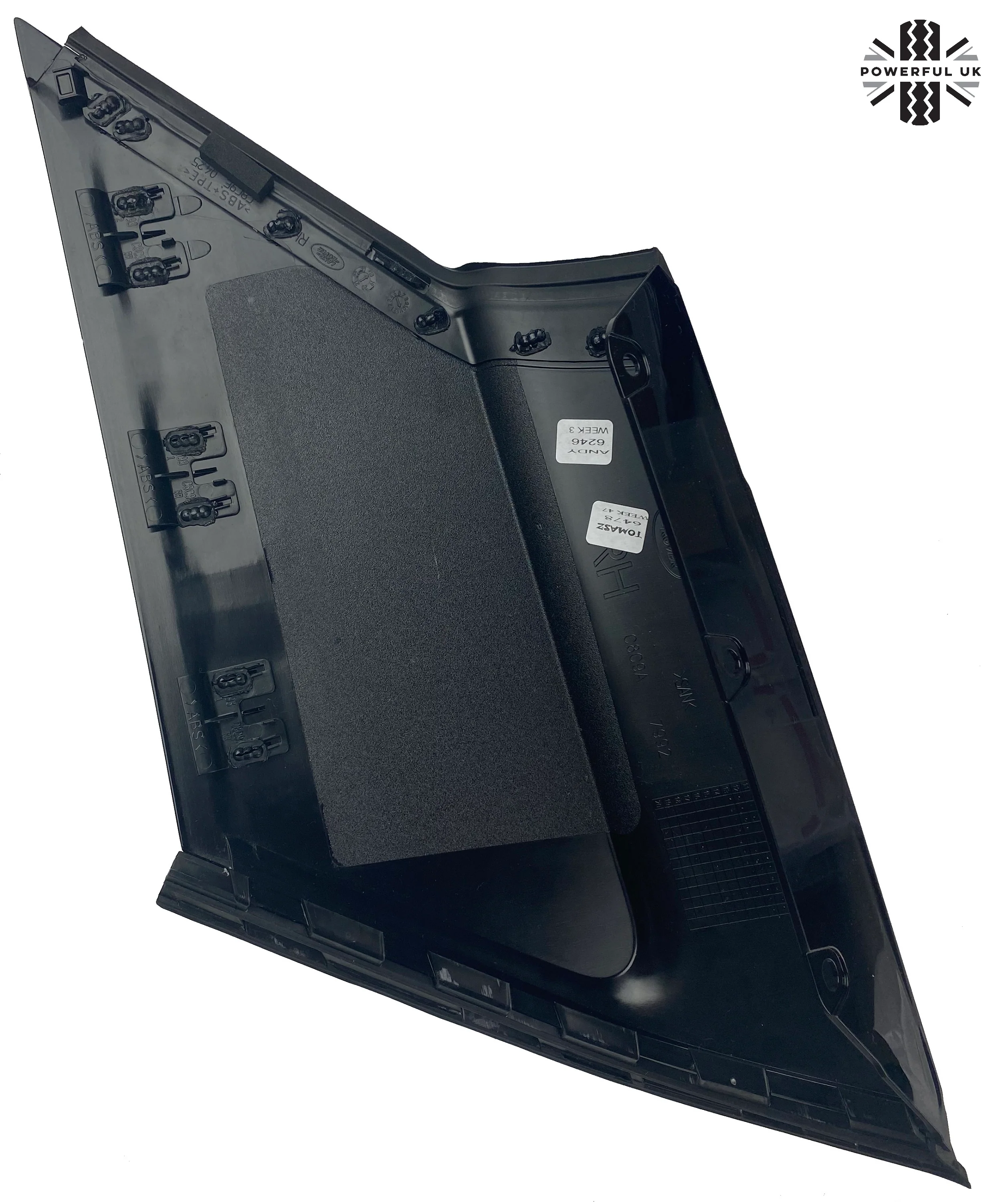Genuine Black Right D Pillar Cover for Range Rover Evoque 5 Door - Image 3