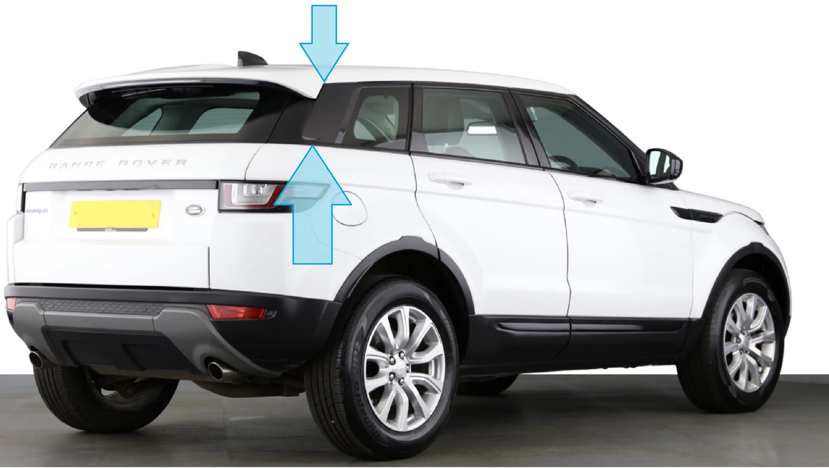 Genuine Black Right D Pillar Cover for Range Rover Evoque 5 Door - Image 6