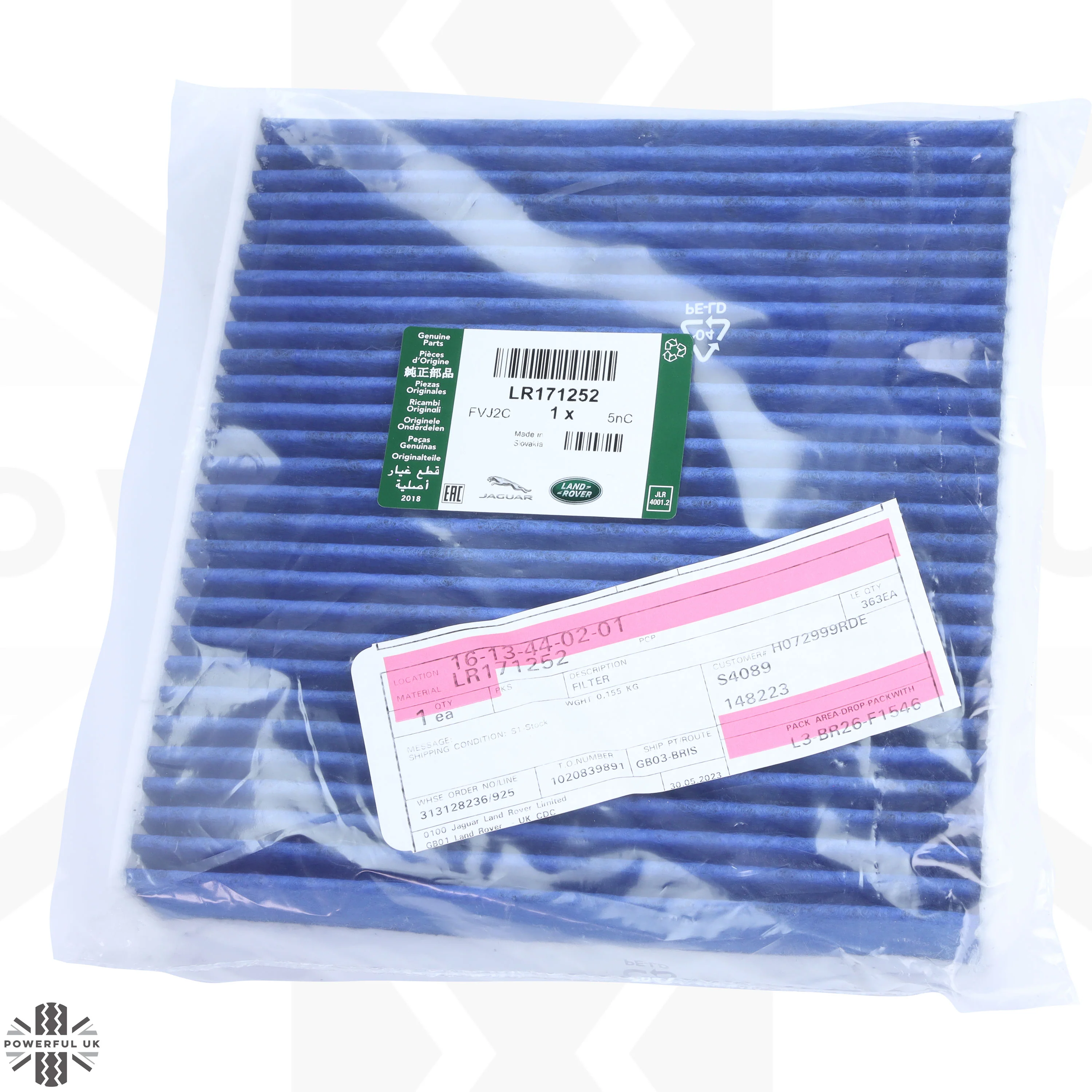 Genuine Cabin Filter (Upgraded) for Land Rover Defender L663 - Image 2