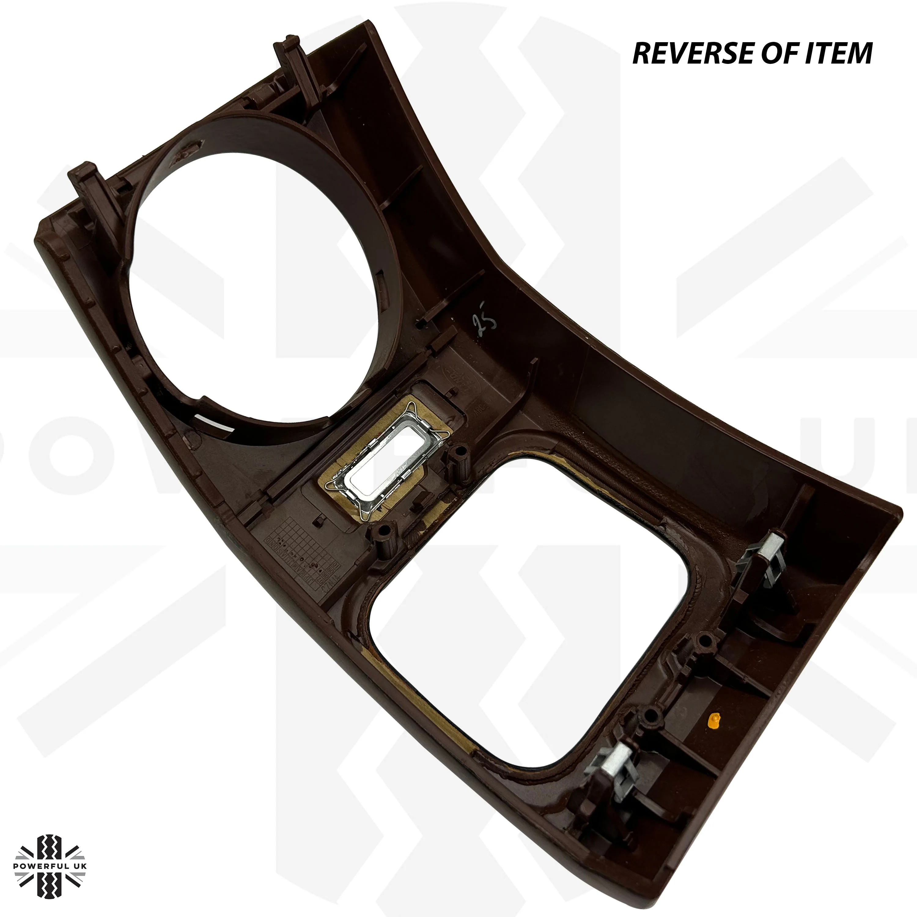 Genuine Dashboard End Panel in Walnut Veneer for Land Rover Discovery 3 - Left - Image 5