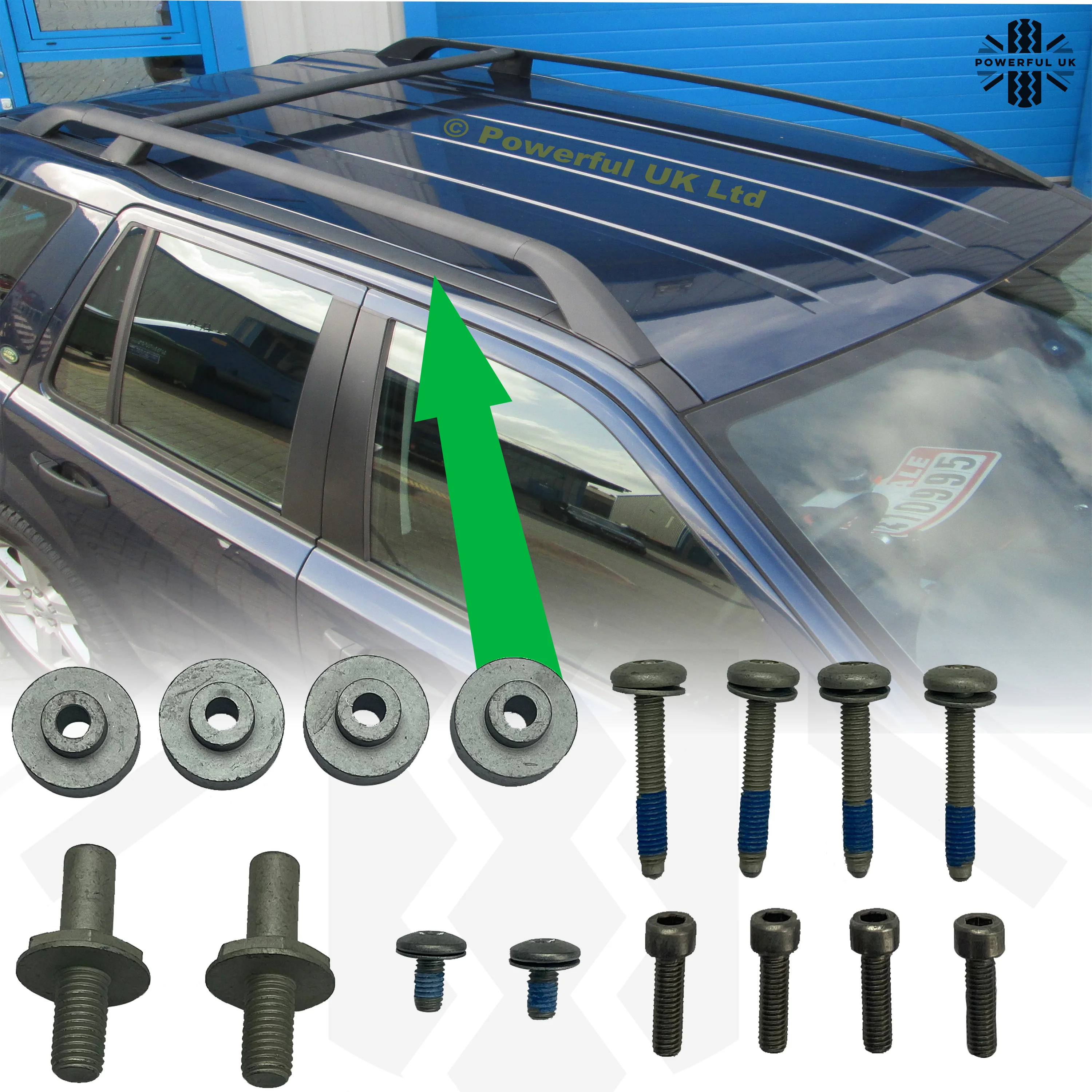 Genuine Fitting Kit for Land Rover Freelander 2 Roof Rails