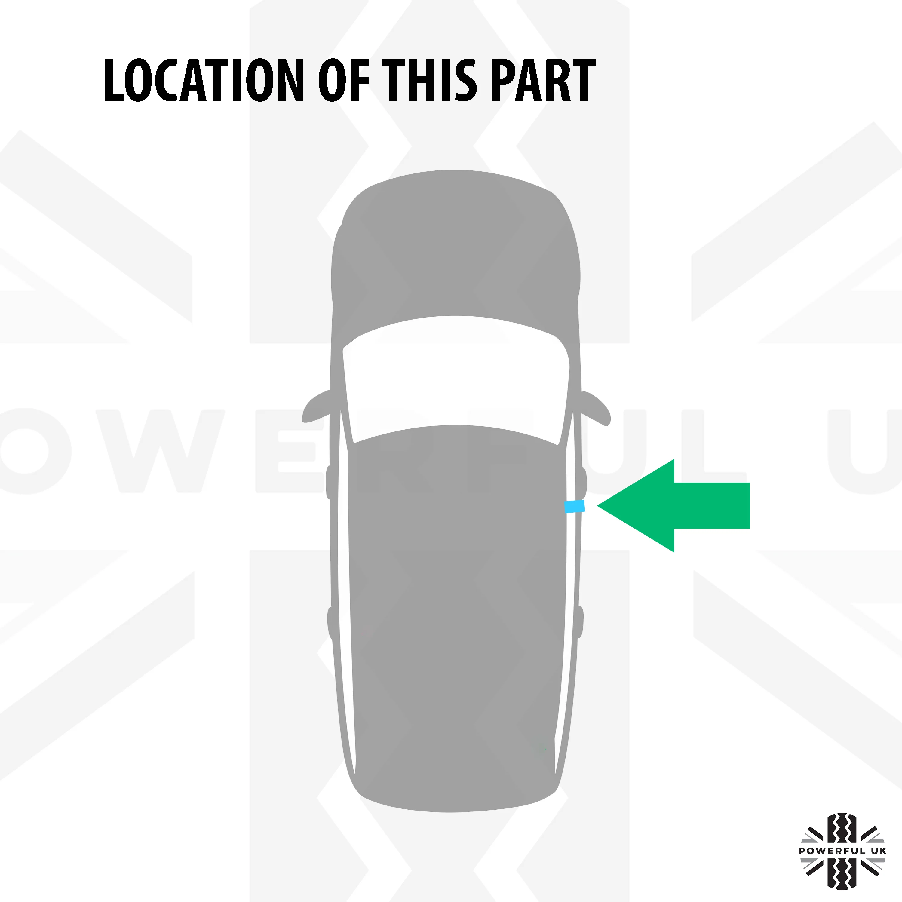 Genuine Front B Pillar Finisher in Gloss Black for Range Rover Sport L494 - Right - Image 5