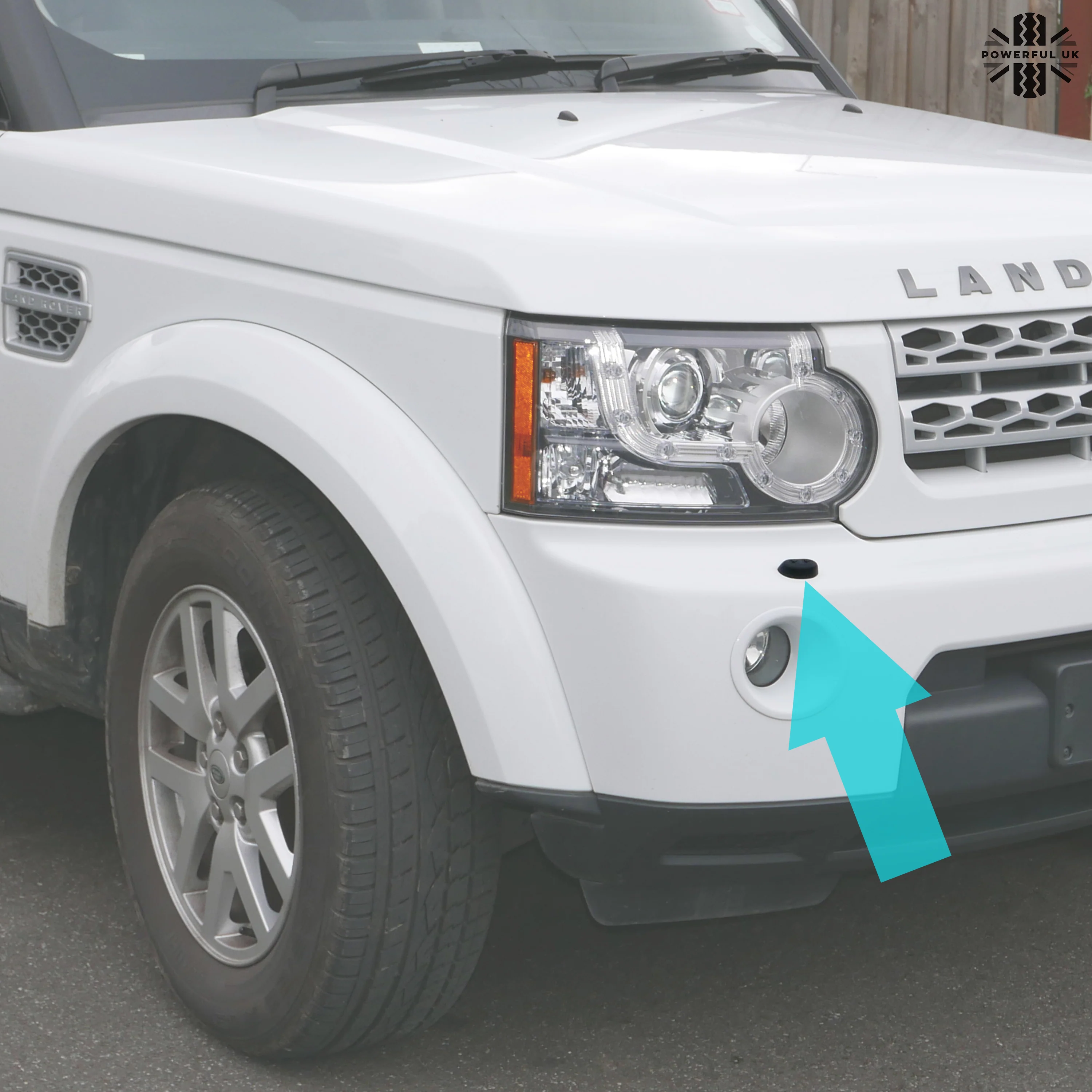 Genuine Front Bumper Washer Jet for Land Rover Discovery 4 2010-13 (Left) - Image 5