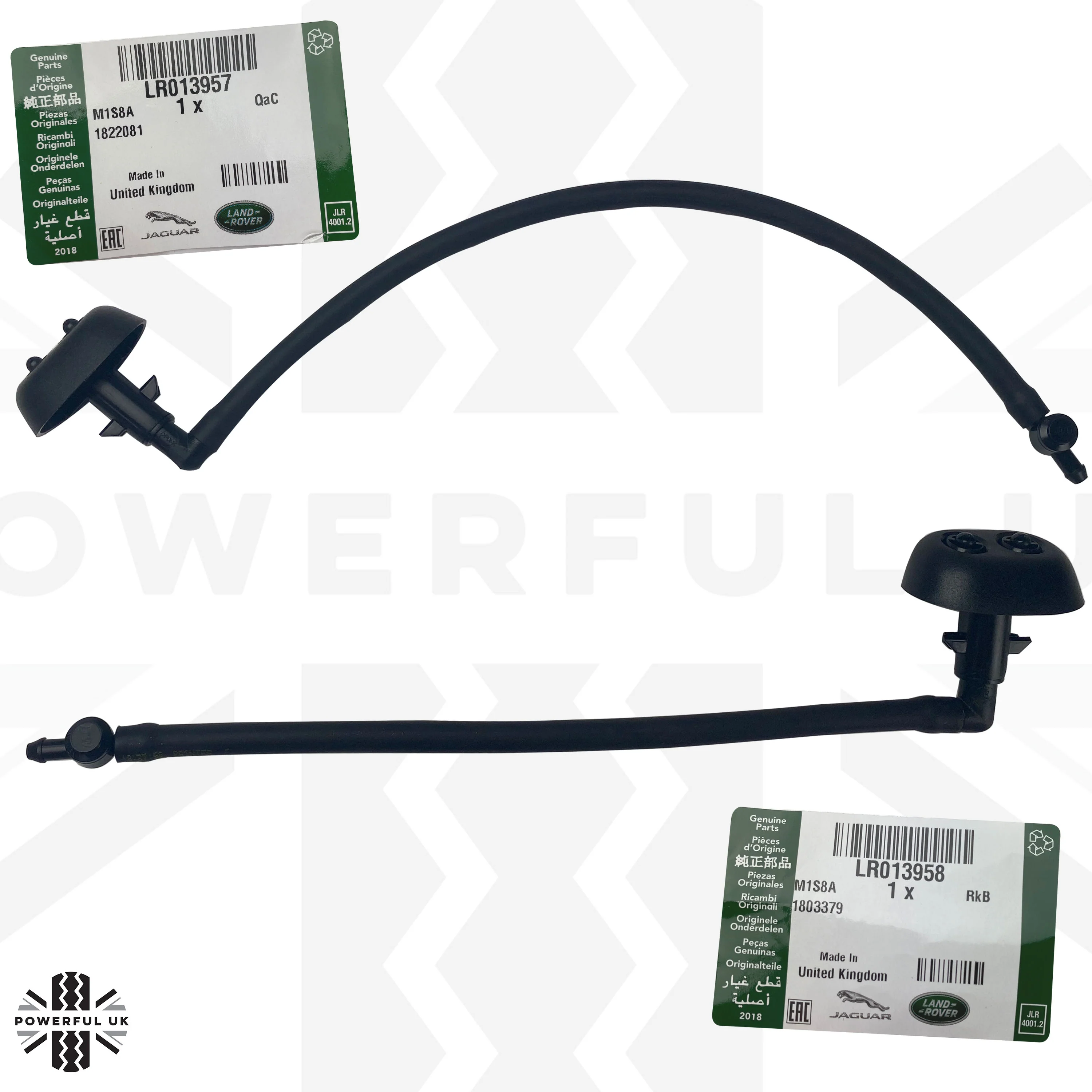 Genuine Front Bumper Washer Jet for Land Rover Discovery 4 2010-13 (Pair)