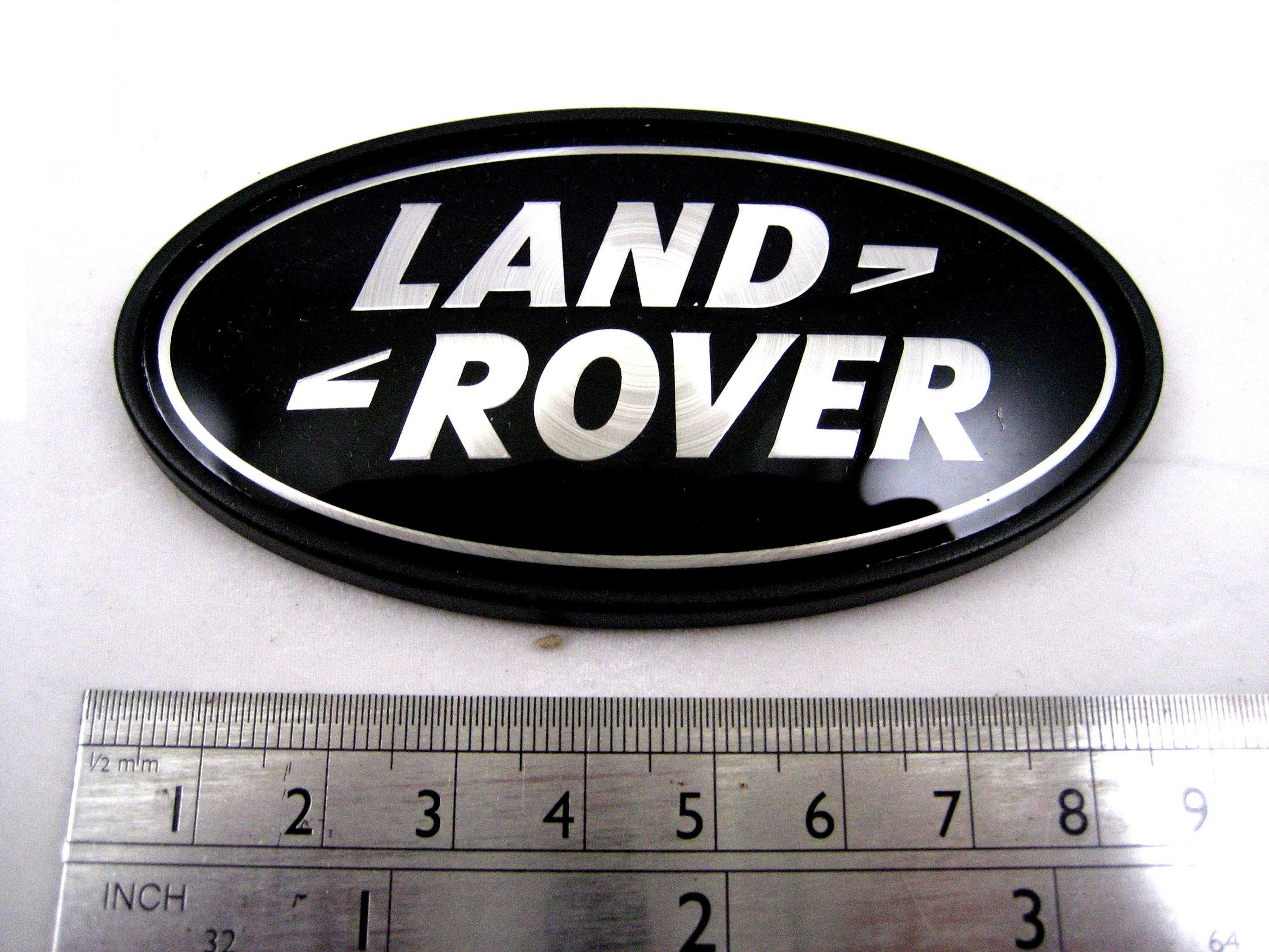 Genuine Front Grille Badge - Black & Silver - for Supercharged Grille RRG336 - Image 5