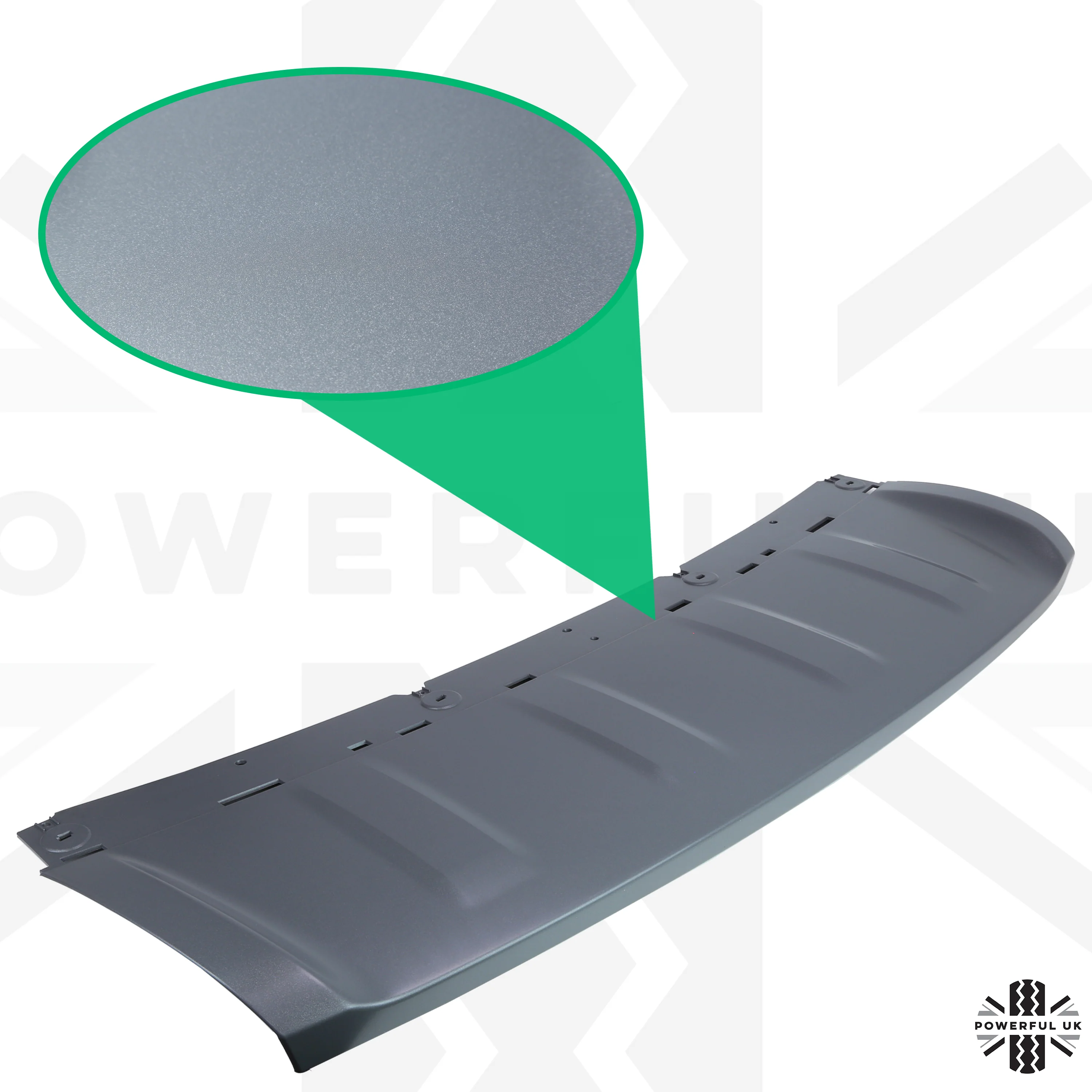 Genuine Front Tow Eye Cover for Range Rover Sport L494 2018+ - Dark Techno Silver - Image 6