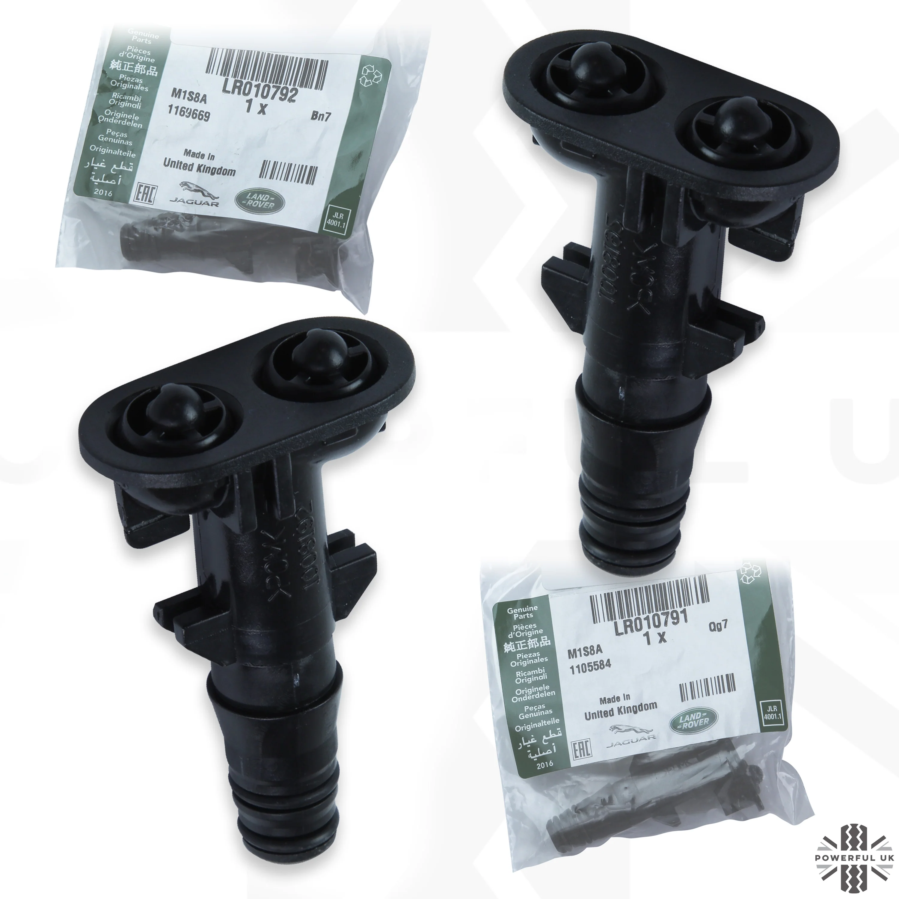 Genuine Headlight/Bumper Washer Jet PAIR for Range Rover L32210-13 - Image 3