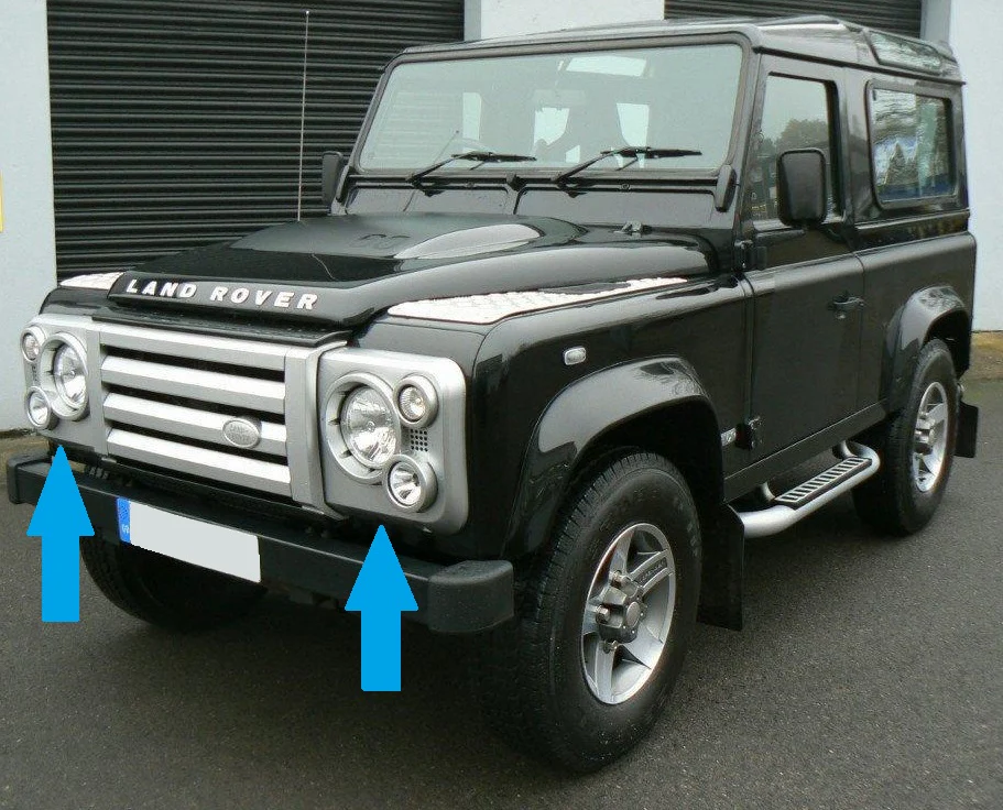 Genuine Left Front Headlight Surround Bracket for Land Rover Defender SVX - Image 4