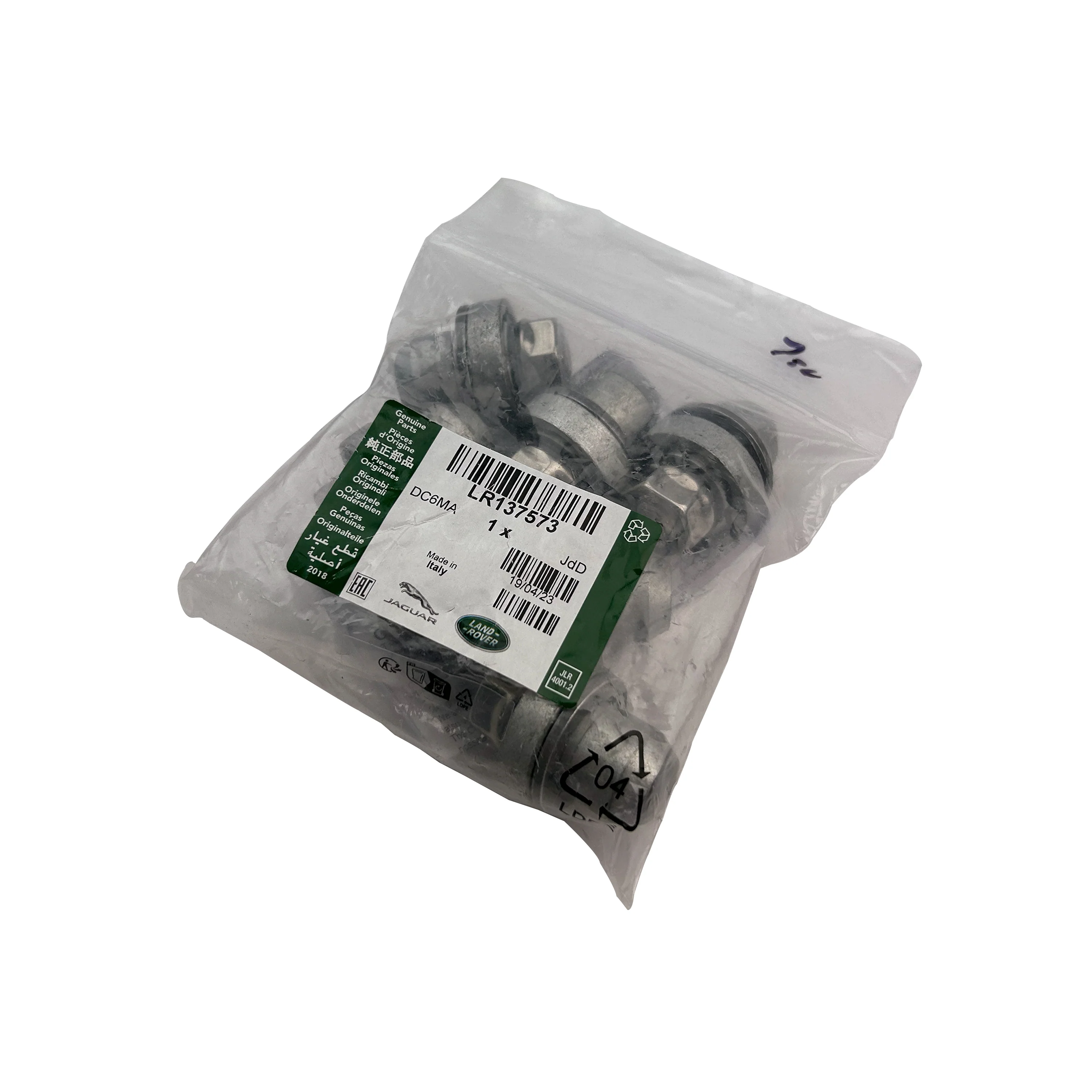 Genuine Locking Wheel Nut Key + 6x Locking Nuts Kit for Land Rover Defender L663 - Image 4