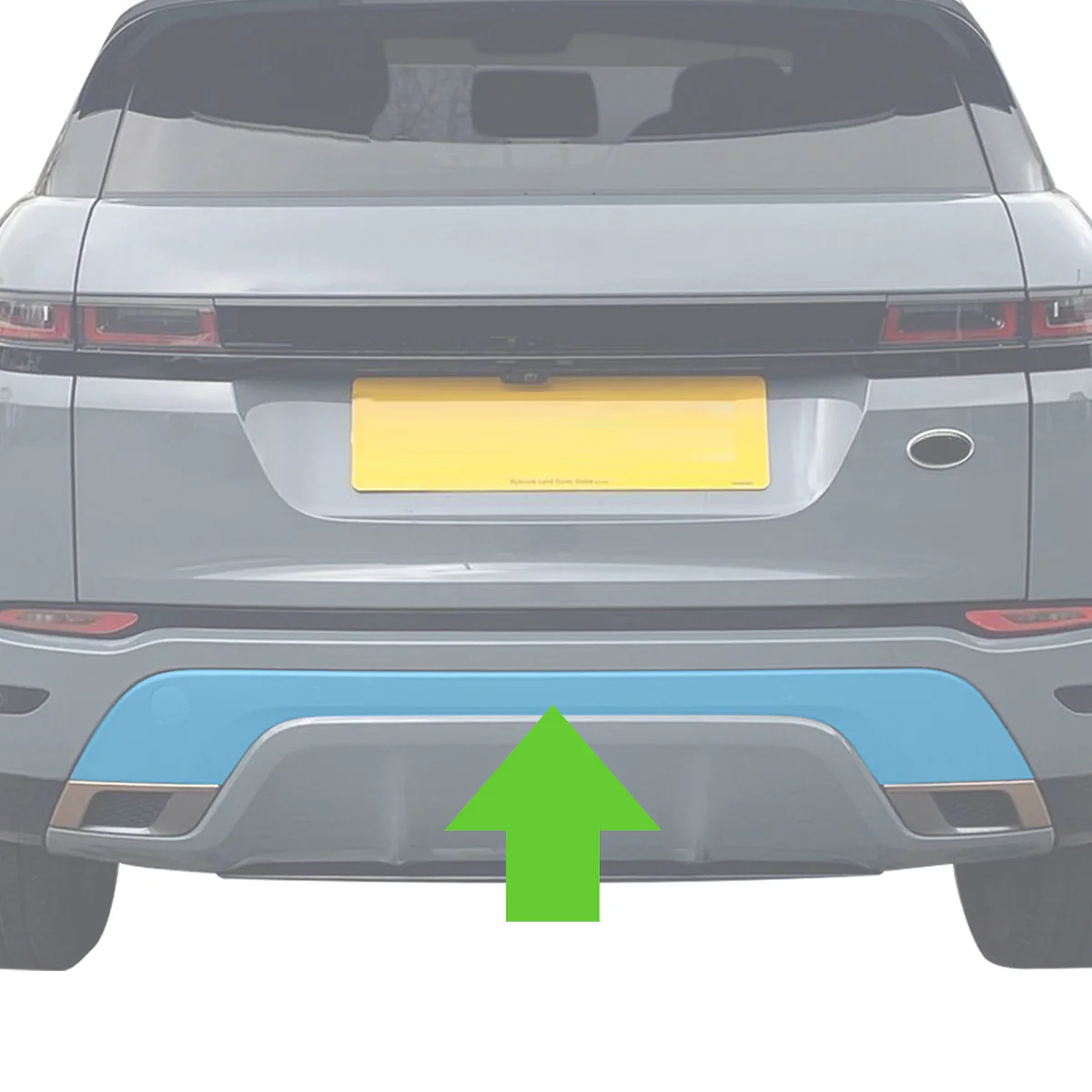Genuine Rear Bumper Finisher Trim for Range Rover Evoque 2 2019+ - Image 3