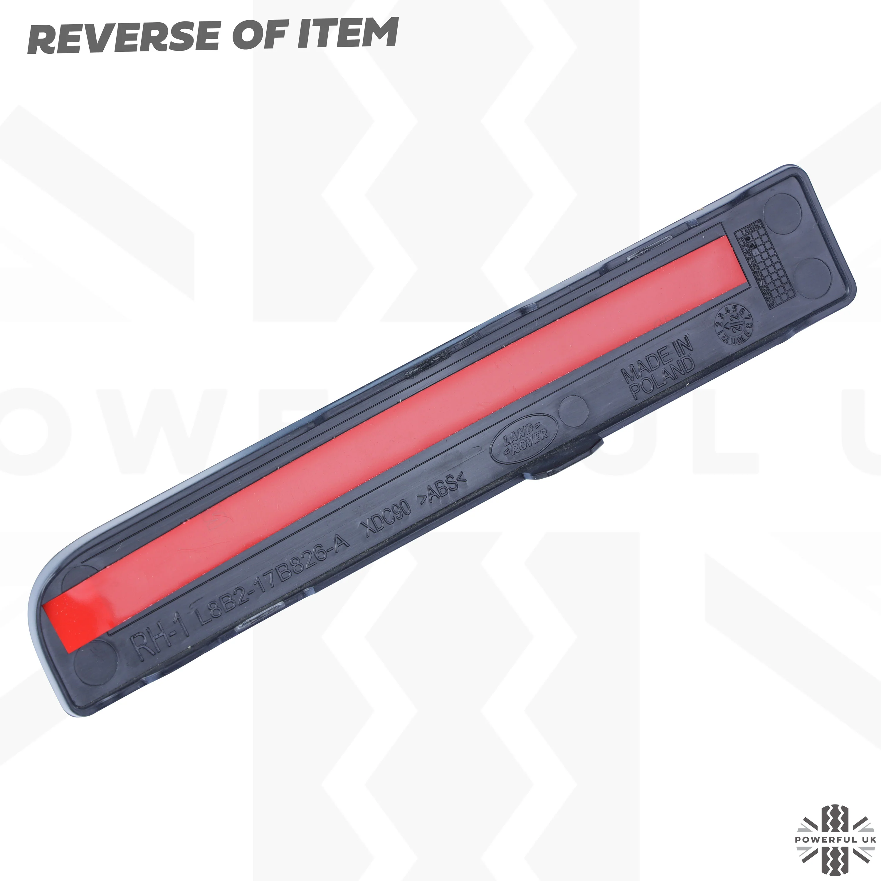 Genuine Rear Bumper Recess Insert (Upper Section) for Land Rover Defender L663 - RIGHT - Image 4