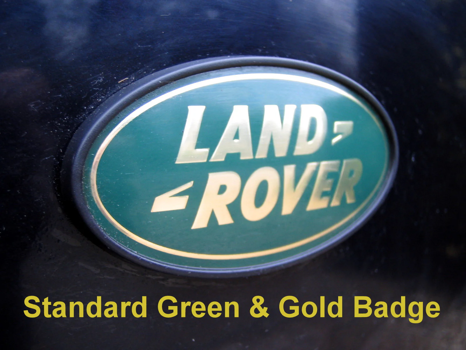 Genuine Rear Tailgate Badge - Black & Silver - for Range Rover P38 - Image 7