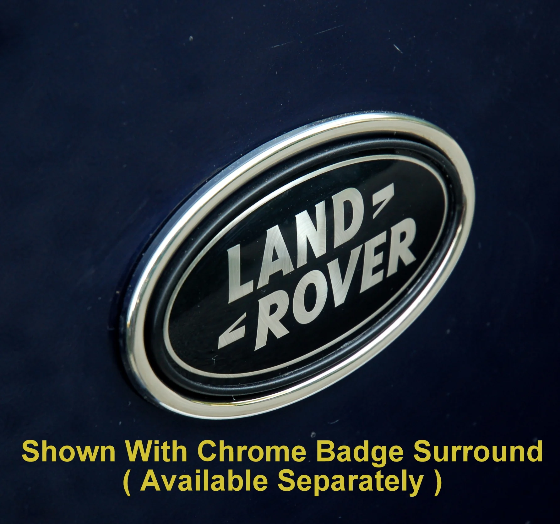 Genuine Rear Tailgate Badge - Black & Silver - for Range Rover Sport L320 - Image 9