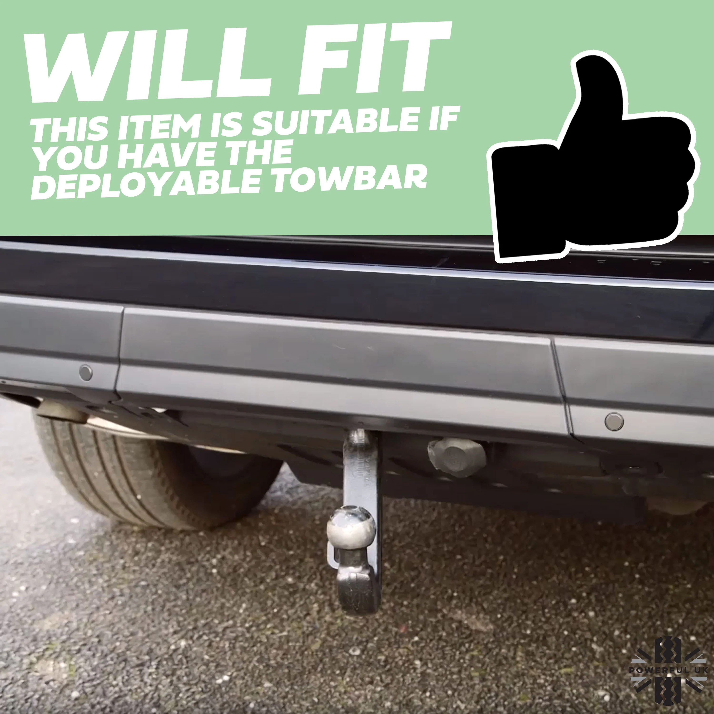 Genuine Rear Tow Eye Cover for Range Rover L405 - for Deployable Towbar - Image 8