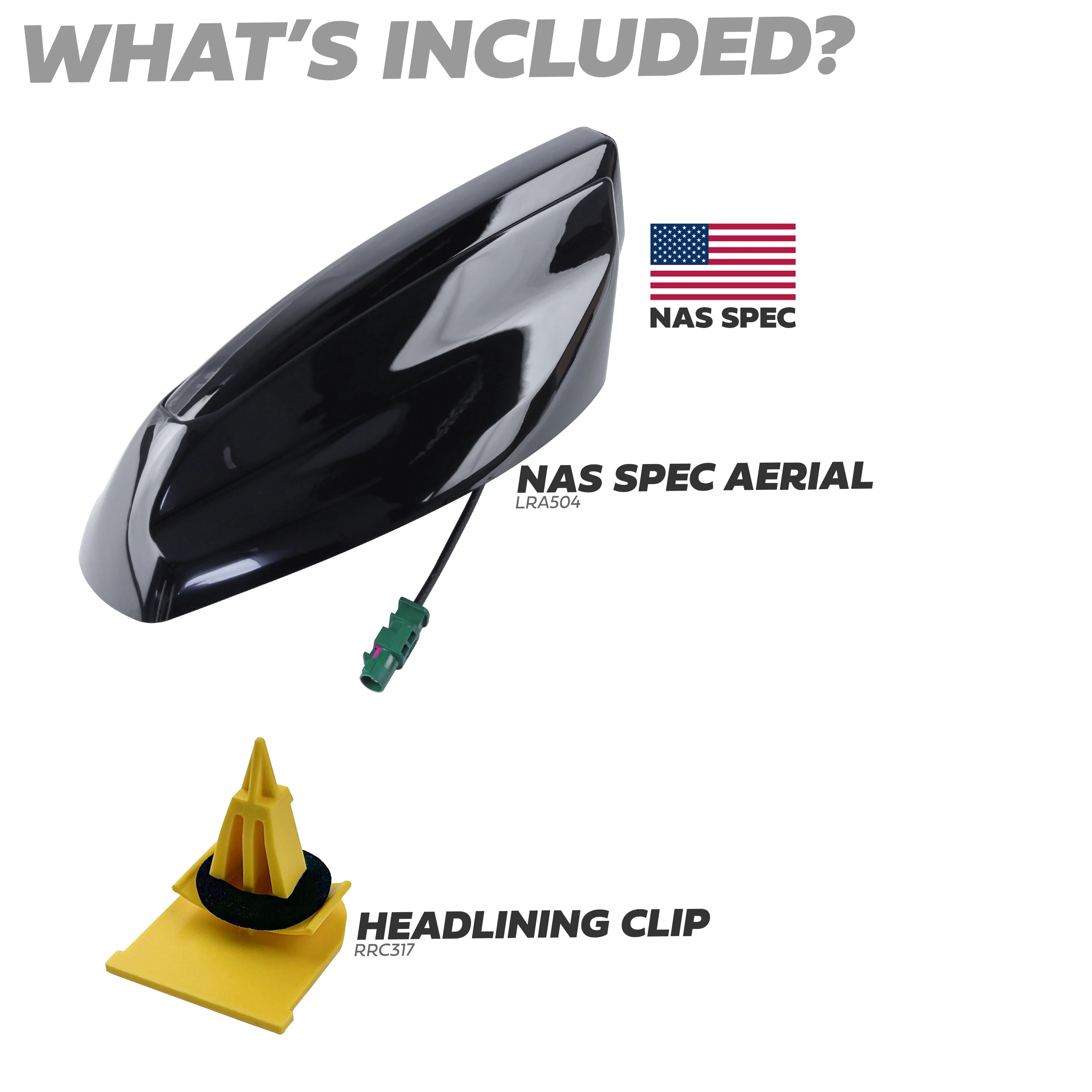 Genuine Roof Aerial Antenna with Rear View Camera & Cover for Land Rover Defender L663 - NAS - Image 5